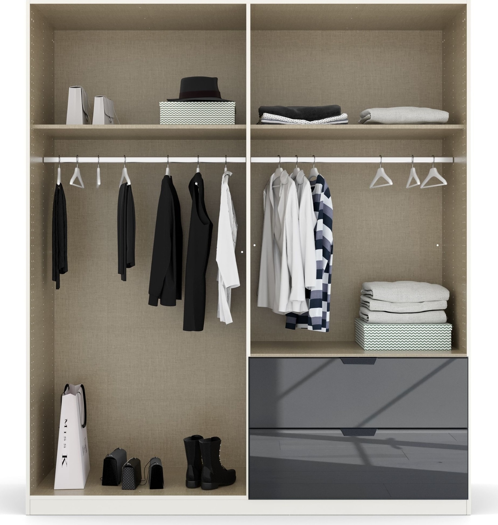 rauch Drehtürenschrank »Modern by Quadra Spin«