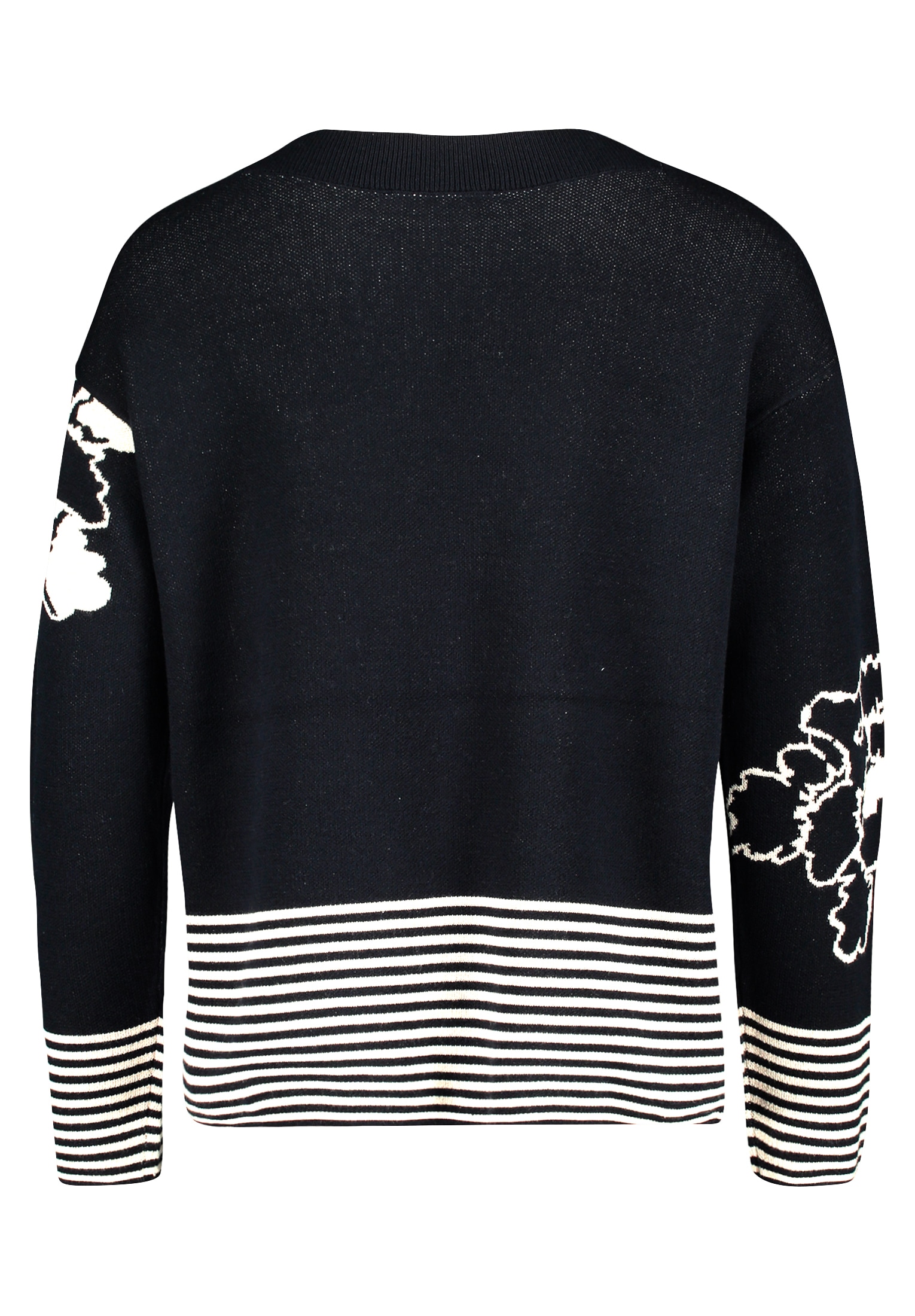 Betty Barclay Strickpullover »Betty Barclay Feinstrickpullover mit Jacquard«, (1 tlg.), Hotfix