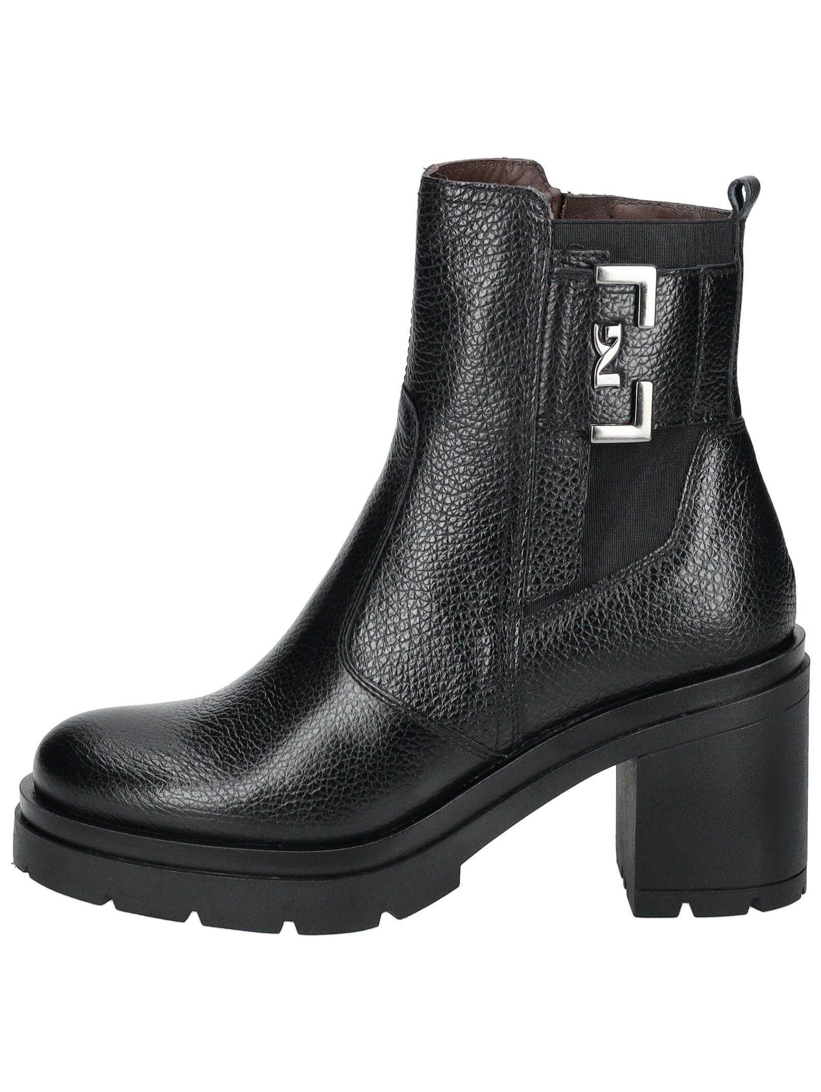 Nero Giardini High-Heel-Stiefelette »Nero Giardini Stiefelette Leder/Textil«