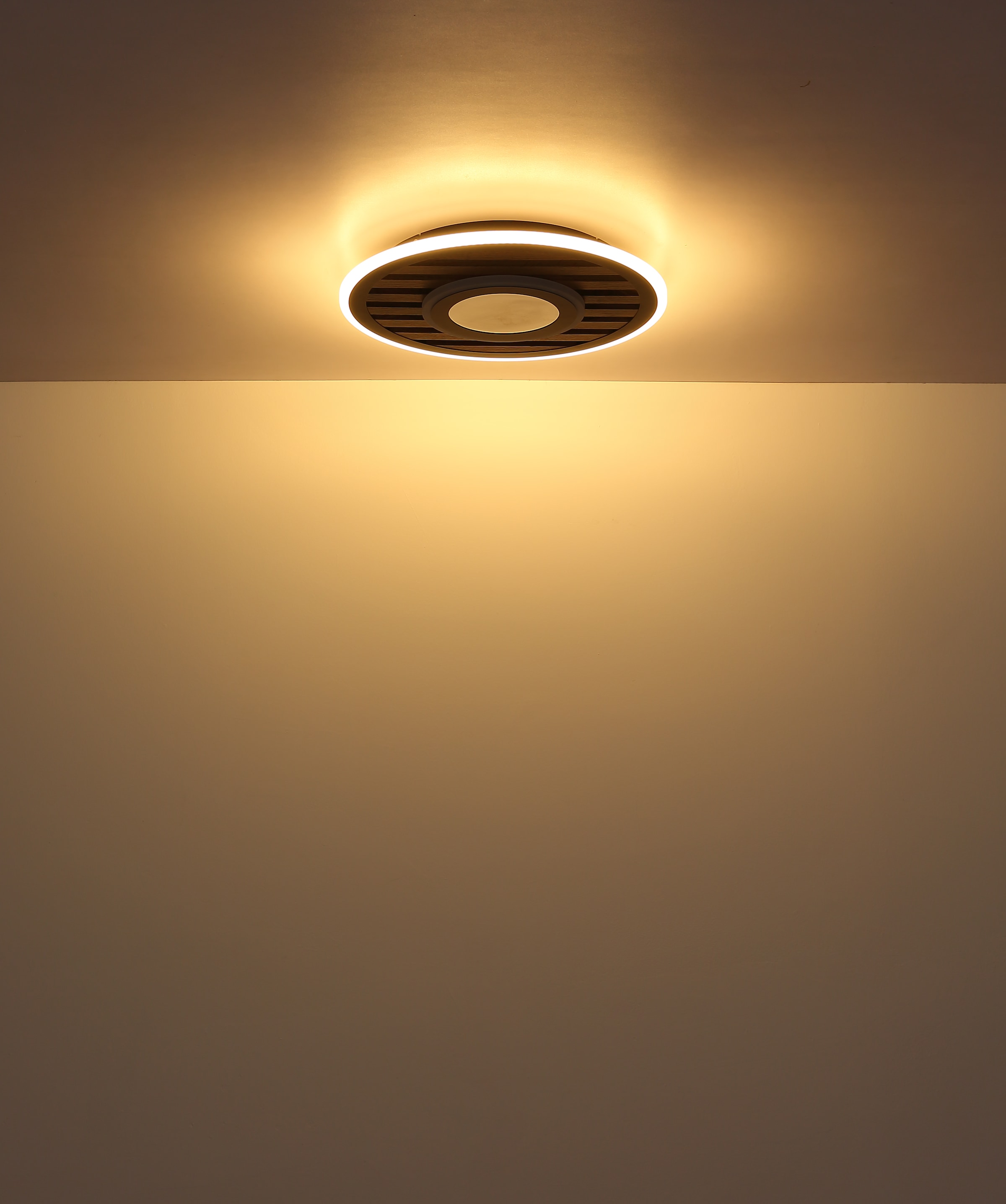 GLOBO LIGHTING LED Deckenleuchte »WOODY«, 1 flammig, Leuchtmittel LED-Modul | LED fest integriert, Memoryfunktion, die deine bevorzugte Einstellung speichert