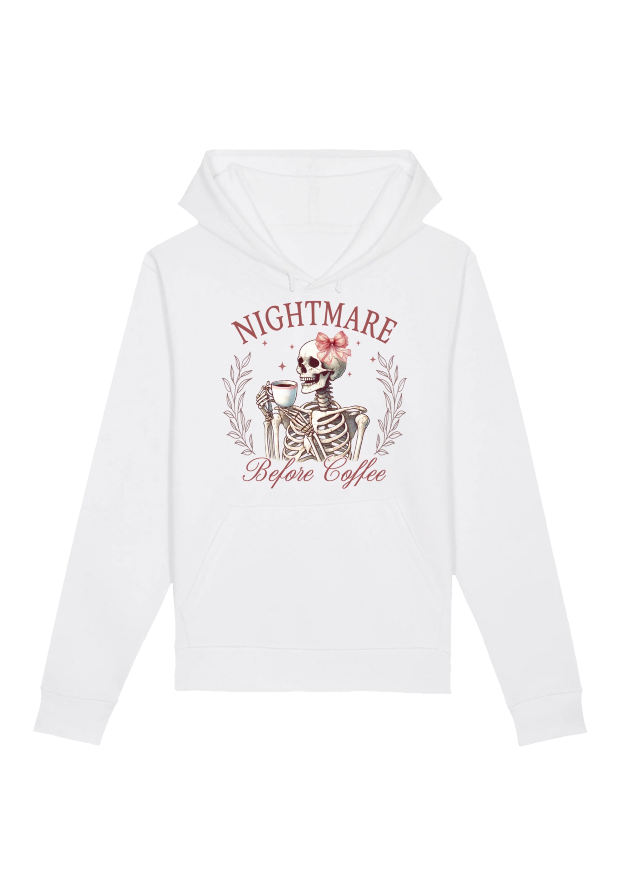 F4NT4STIC Kapuzenpullover "Nightmare Before Coffee", Premium Qualität günstig online kaufen