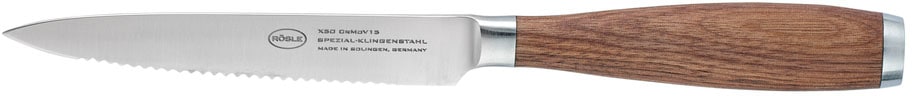 RÖSLE Allzweckmesser "Masterclass" mit Wellenschliff, Made in Solingen, Kli günstig online kaufen