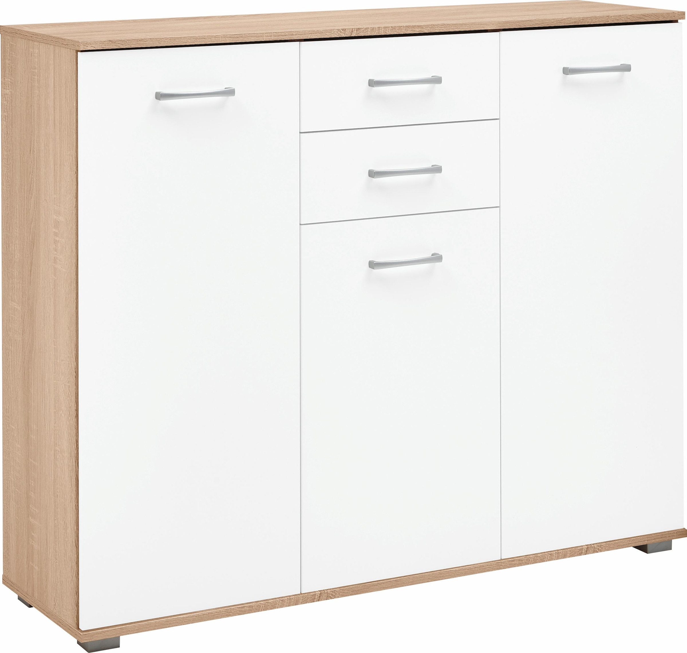 priess Kombikommode "Barcelona mit 4 Schubkästen und Tür in 6 Farben" günstig online kaufen