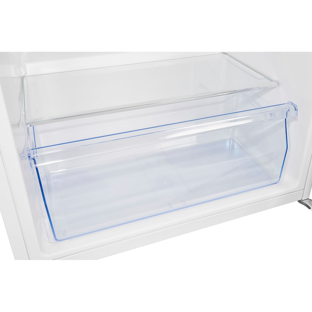 exquisit Kühlschrank, KS18-4-H-170E weiss, 85,0 cm hoch, 60,0 cm breit