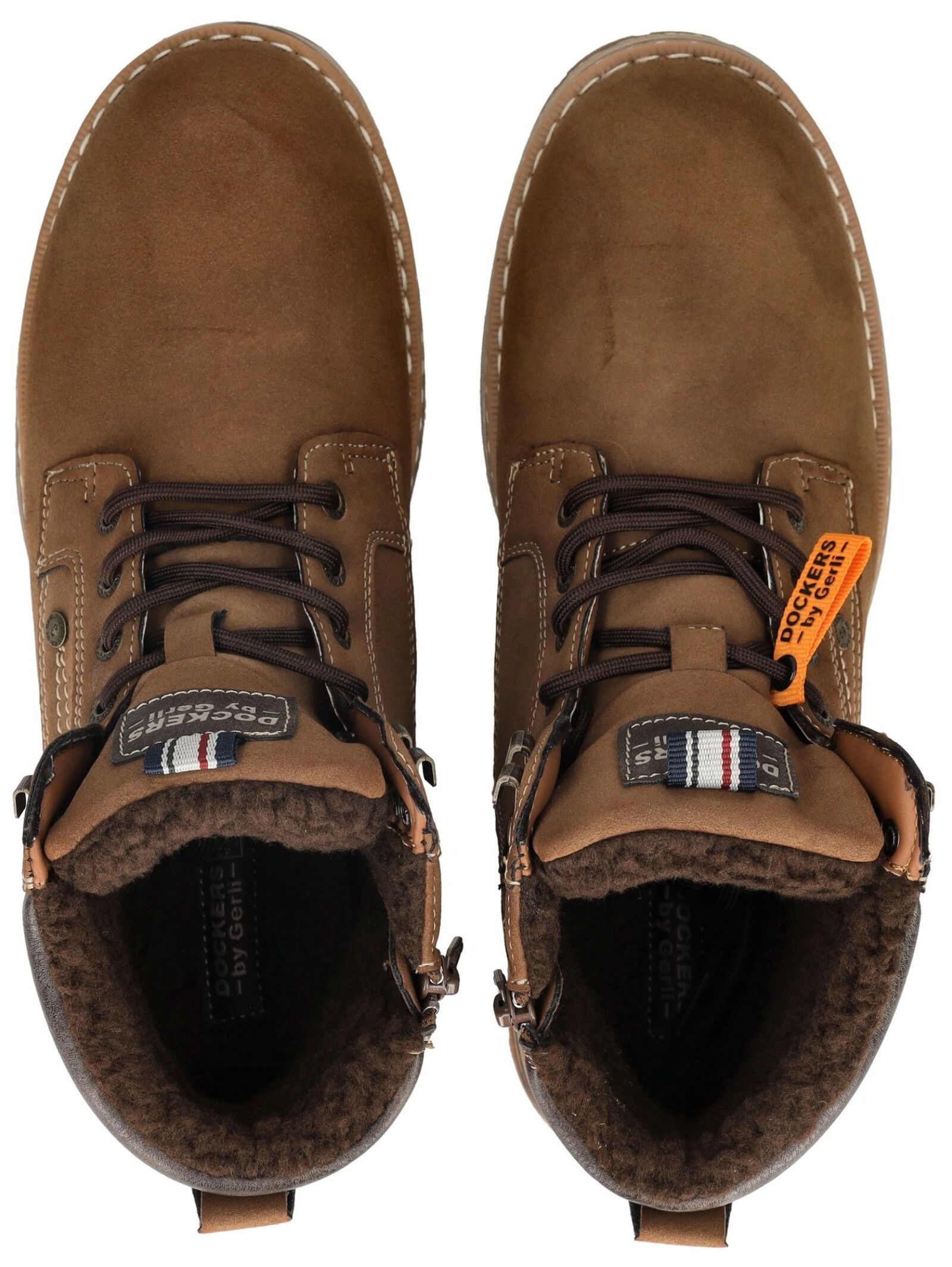 Dockers by Gerli Schnürstiefelette »Dockers by Gerli Stiefelette Lederimitat«