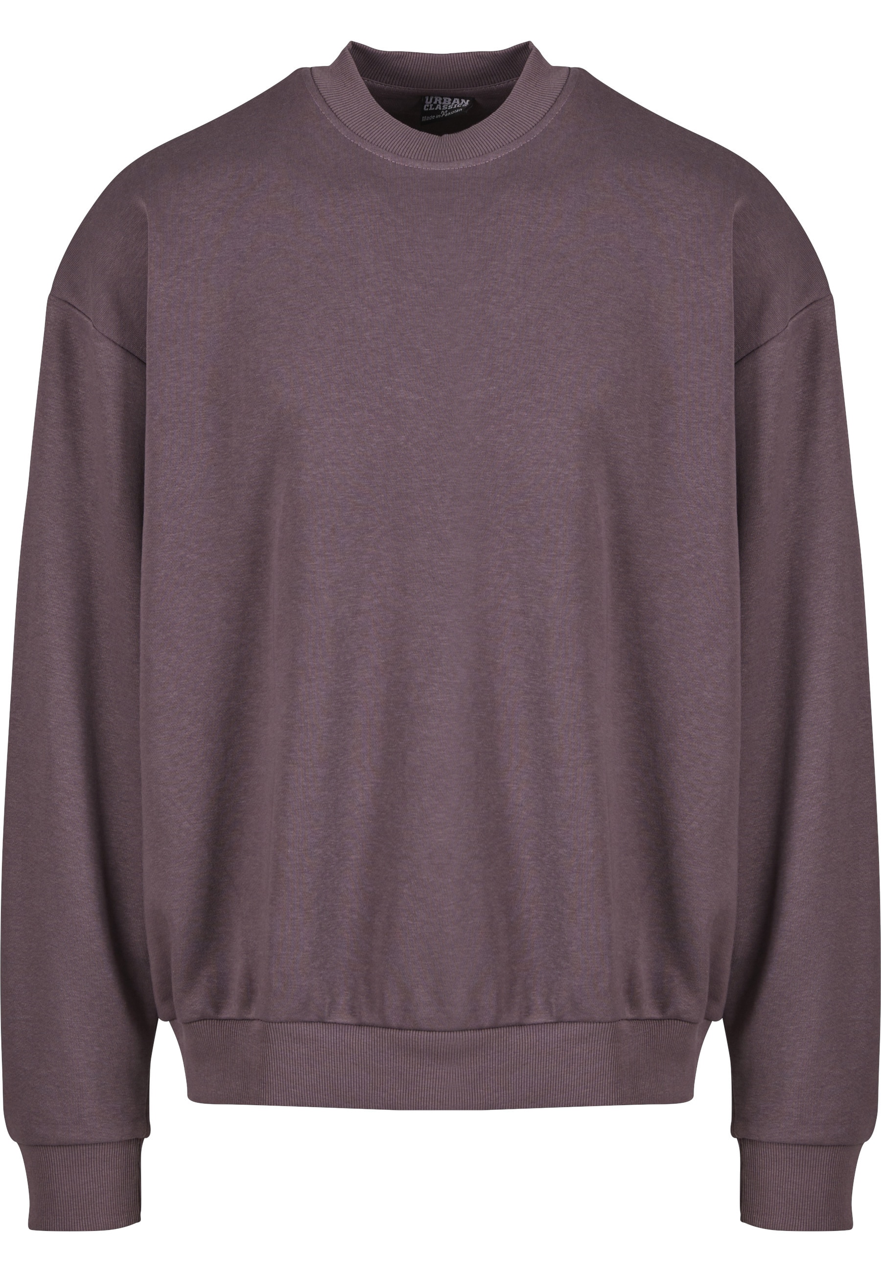 URBAN CLASSICS Rundhalspullover "Urban Classics Light Terry Crew" 1 Stk.
