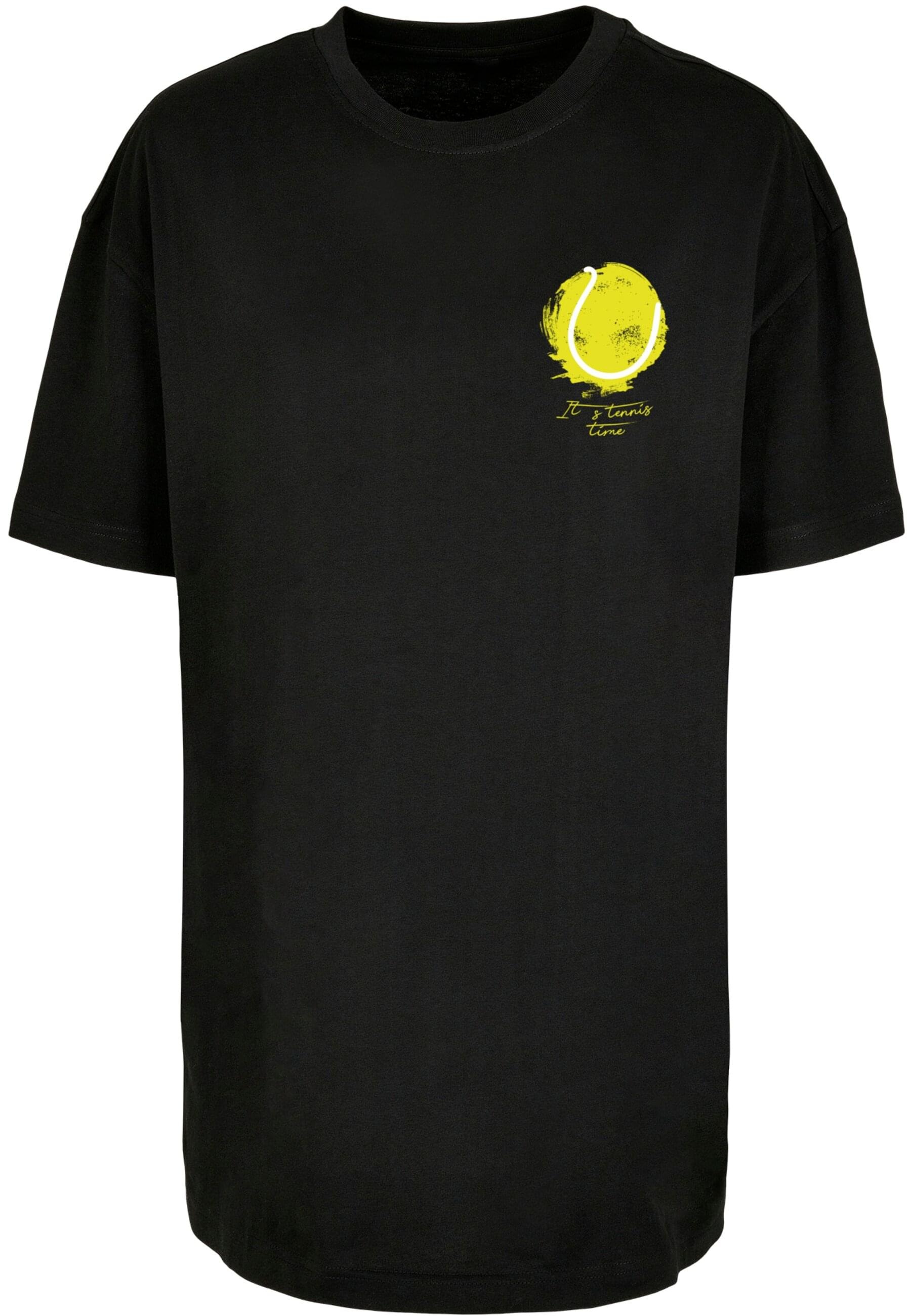 Merchcode T-Shirt "Merchcode Damen Ladies Its Tennis Time Boyfriend Tee" günstig online kaufen