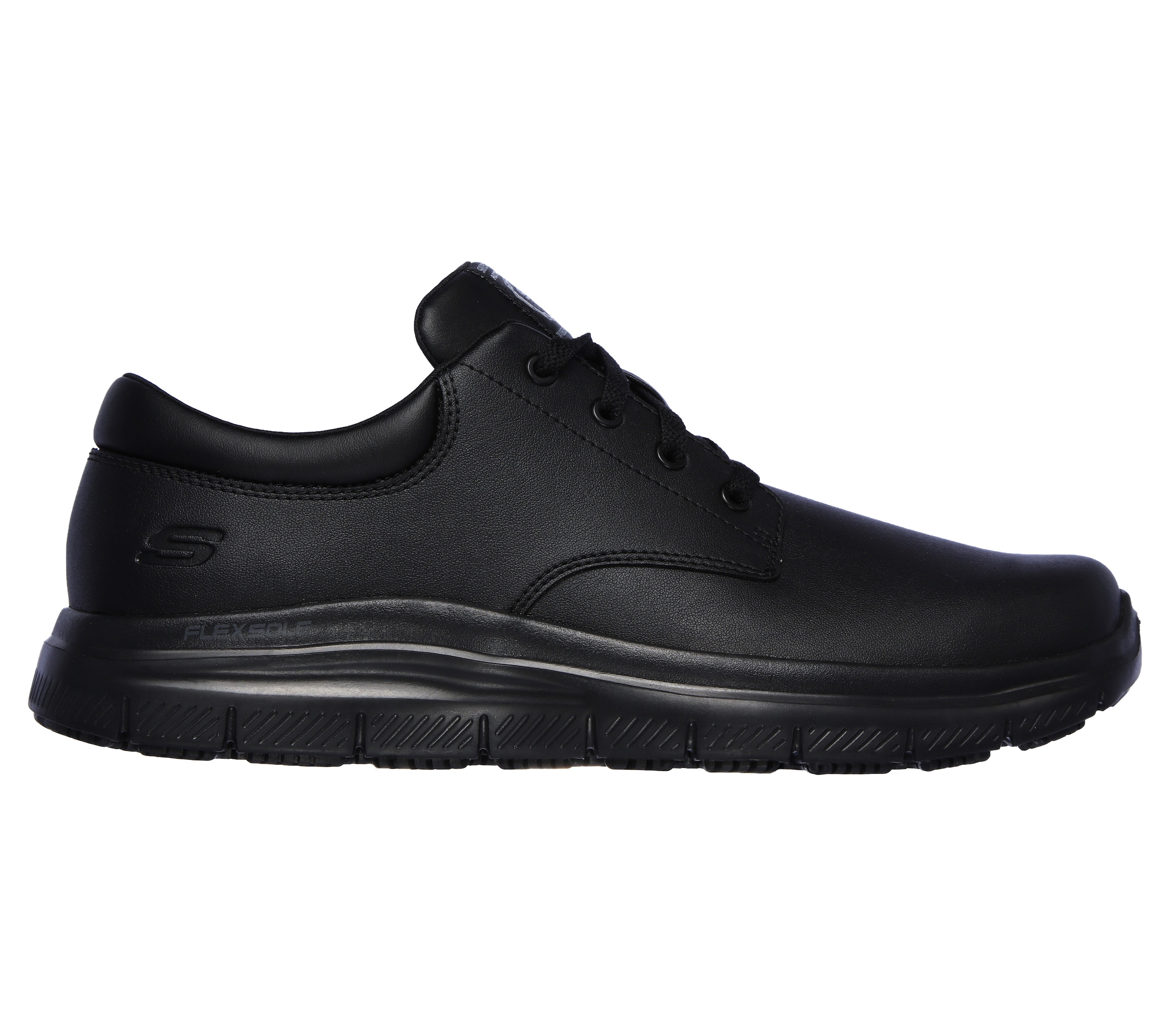 Skechers Berufsschuh »FLEX ADVANTAGE SR-FOURCHE«, Schnürschuh für Gastronomie,Pflege mit gepolsterter Innensohle