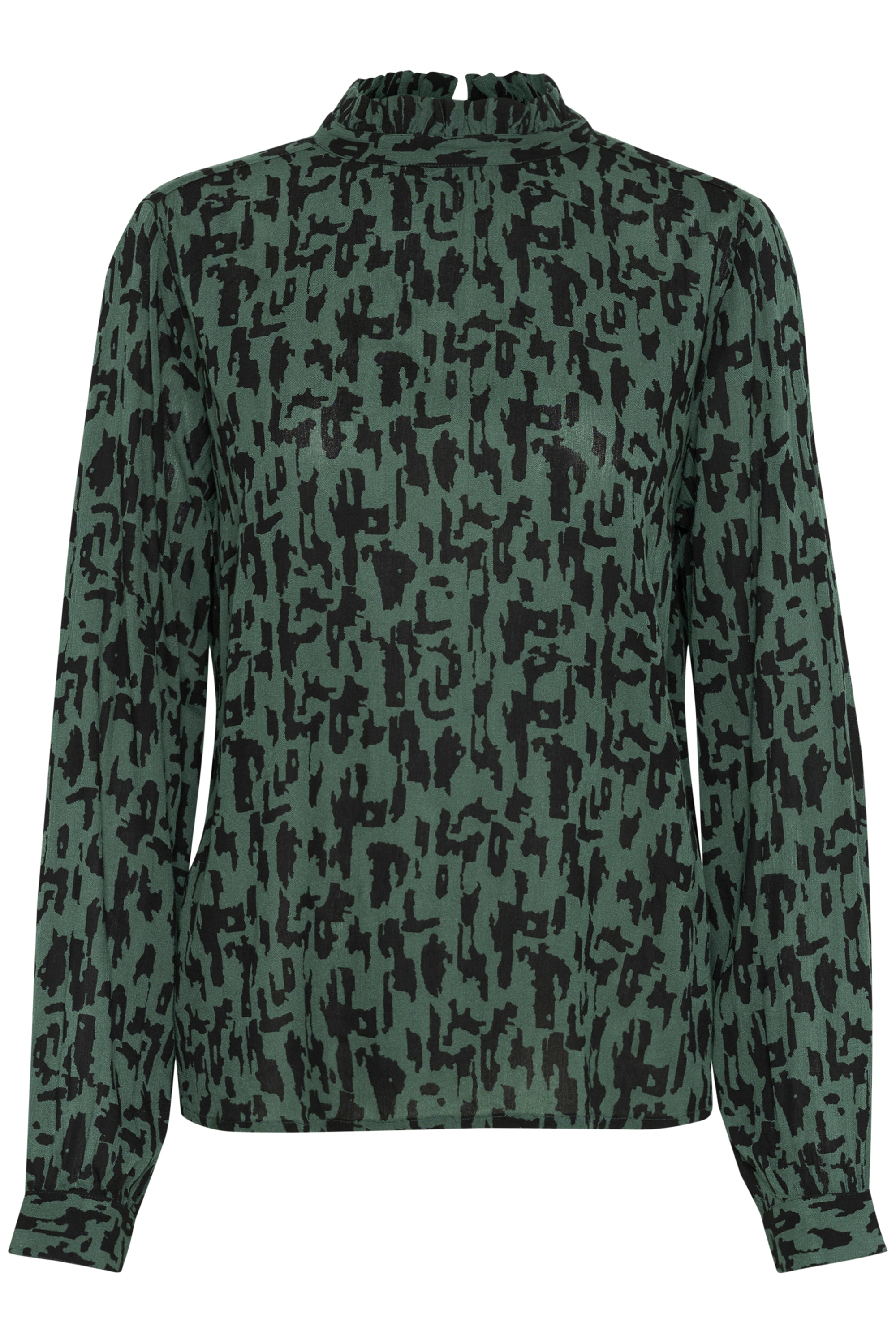 KAFFE Langarmbluse "Damen Bluse langarm KAluna"