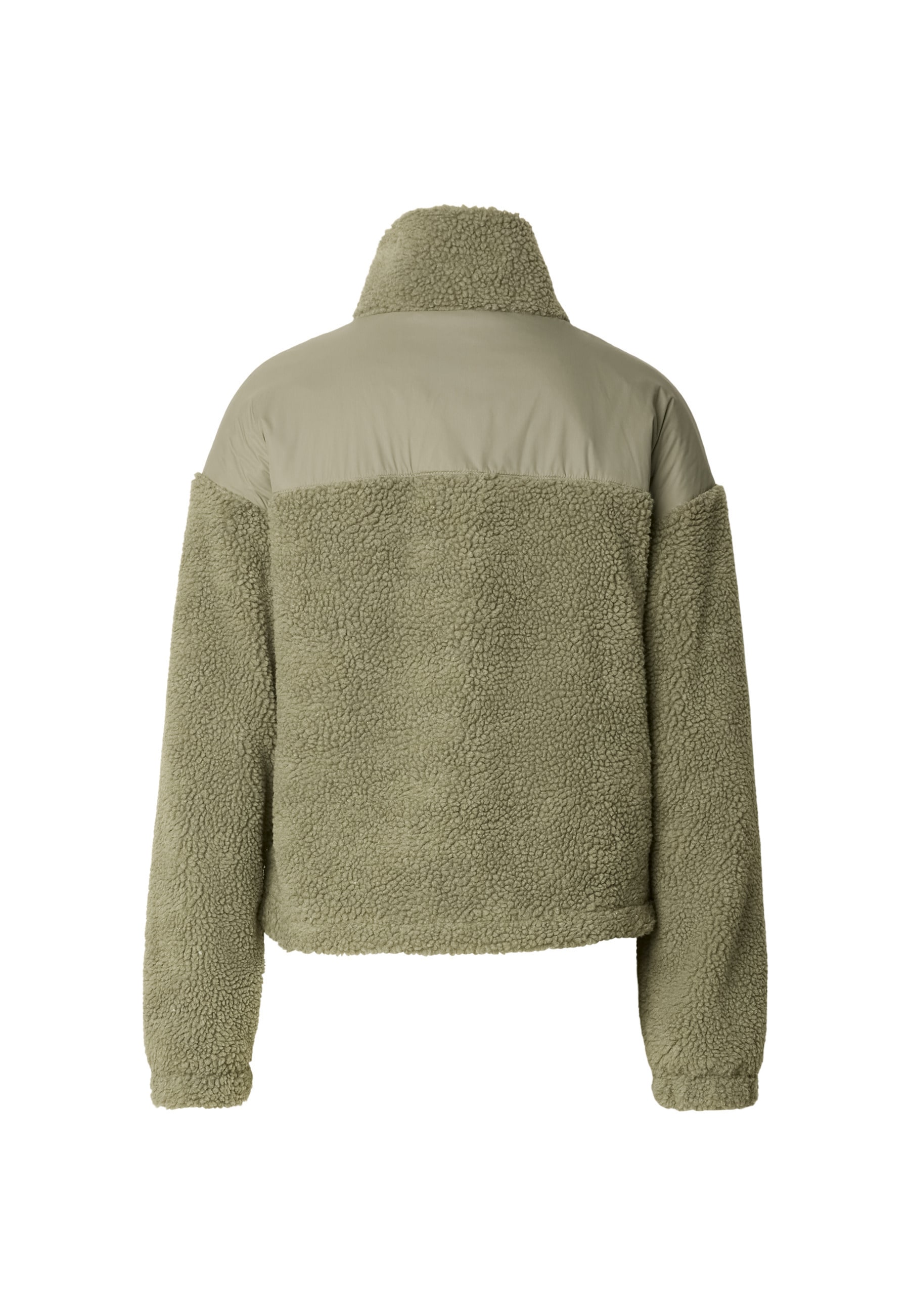 URBAN CLASSICS Winterjacke »Urban Classics Damen Ladies Sherpa Mix Jacket« 1 Stk. tlg. mit Kapuze