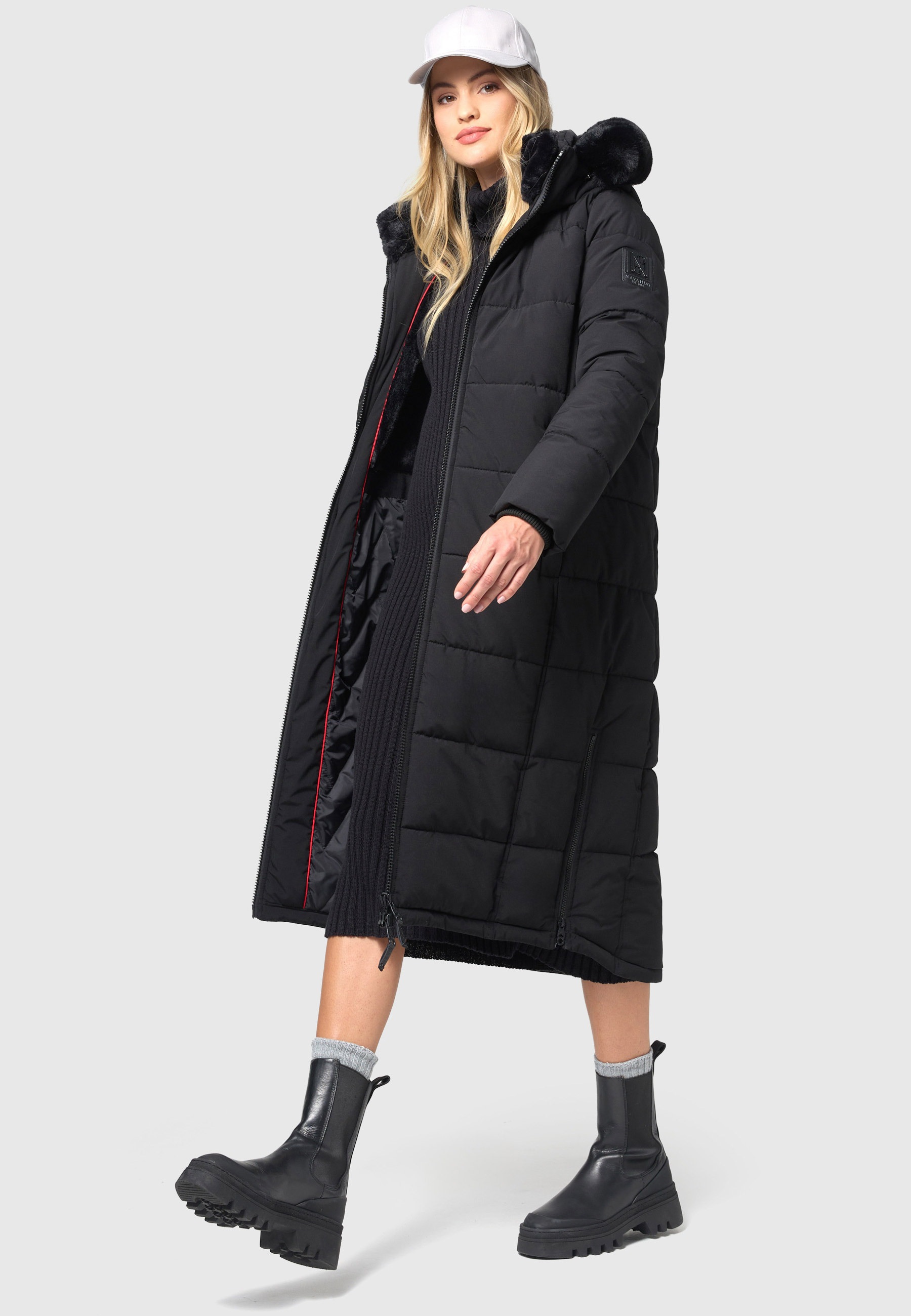 Thumbnail - Navahoo Winterjacke "Knuddelfee", mit hoch schließendem Kragen