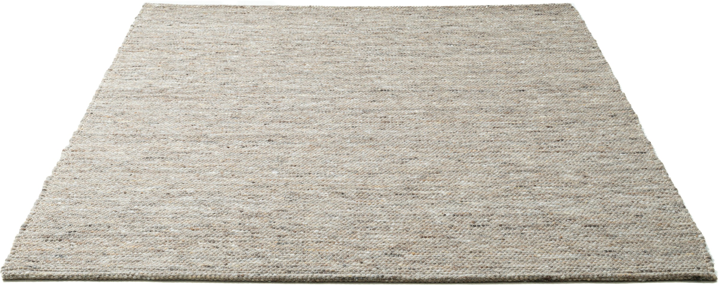 Wollteppich OTTO HOME "Pirker", braun, B:170cm H:12mm L:240cm, Schurwolle, Teppiche, Wendeteppich, meliert, reine Wolle, handgewebt, Scandi, Wohnzimmer 2