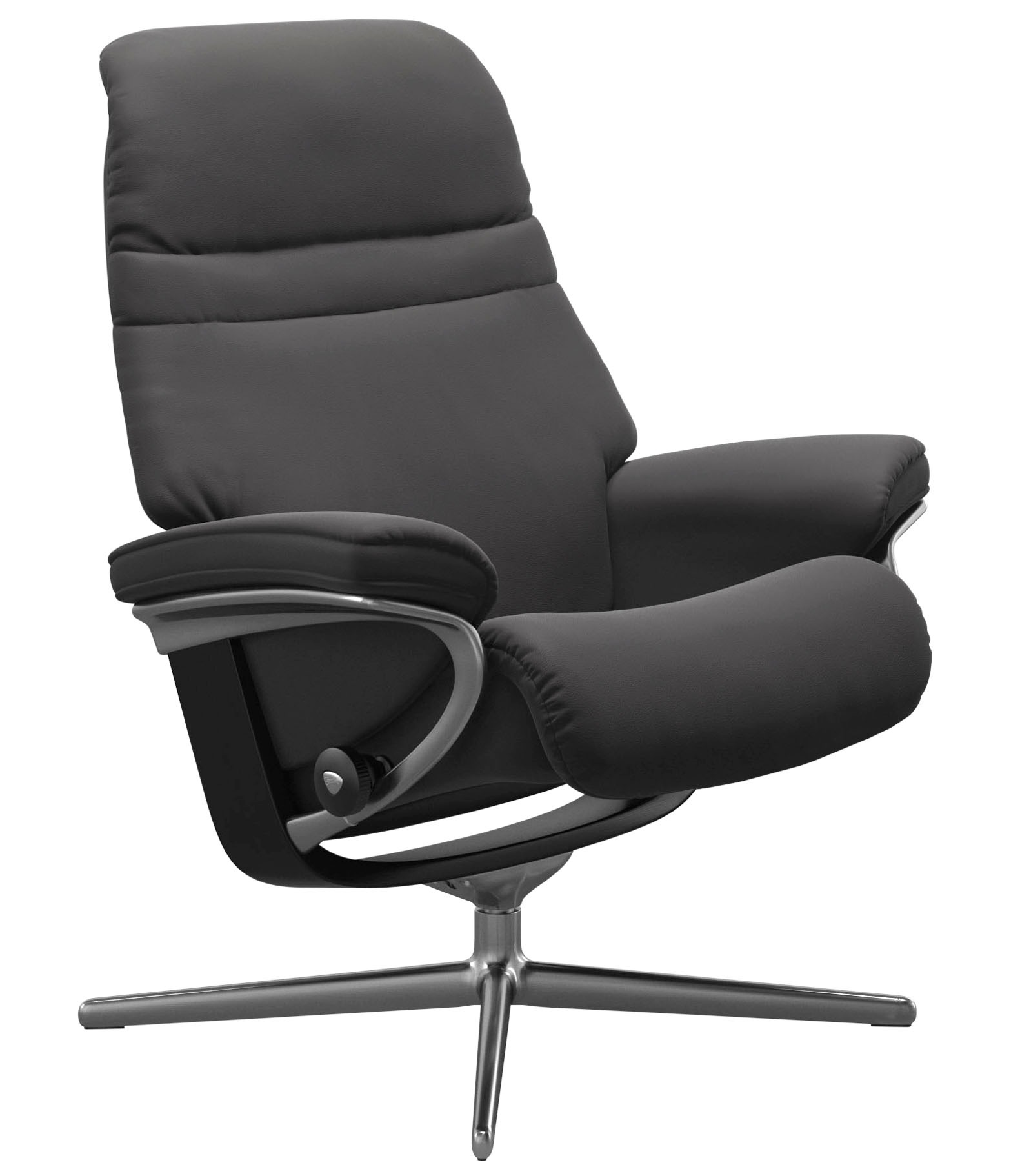 Thumbnail - Stressless "Sunrise" mit Cross Base, Größe S, M & L, Holzakzent Schwarz