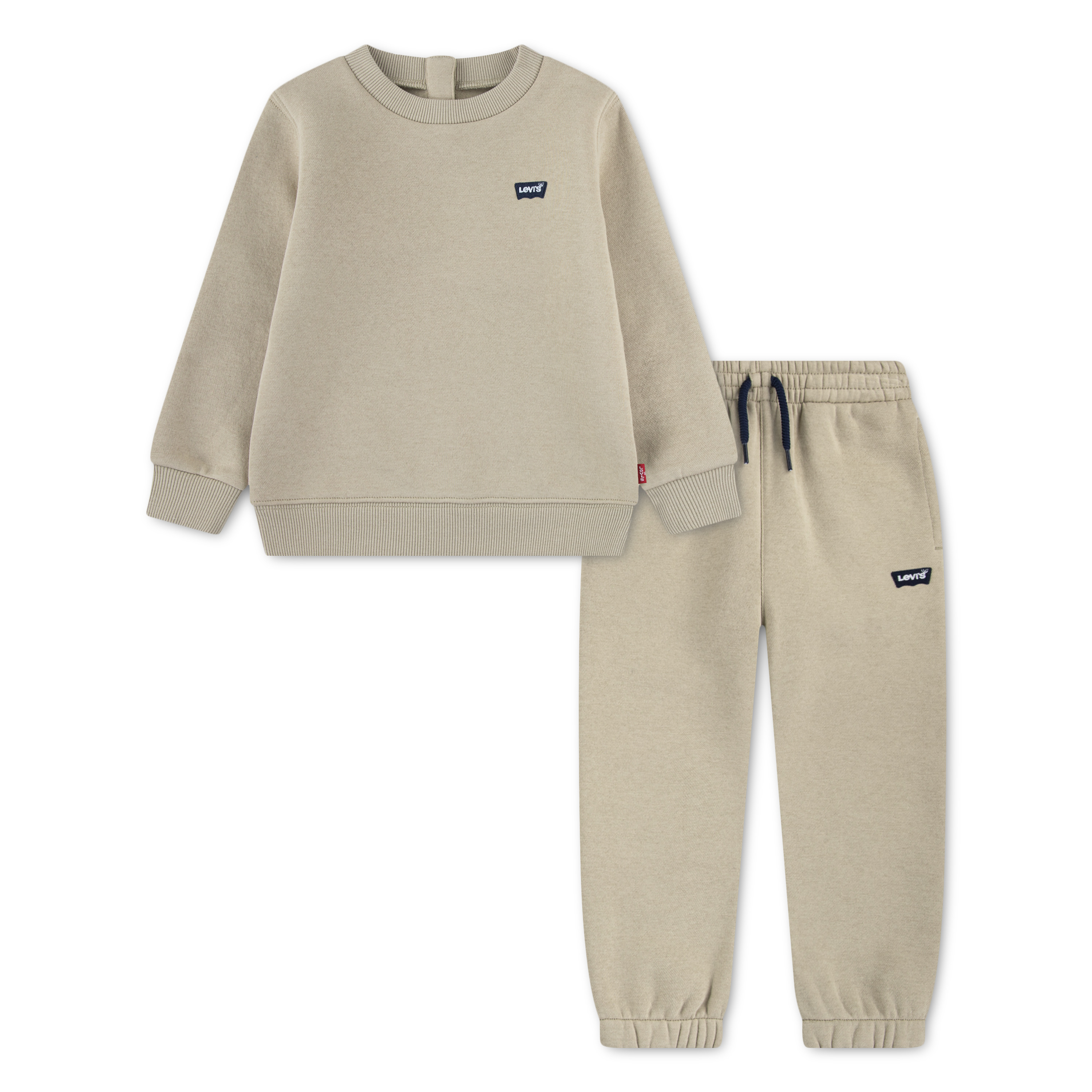 Levis Kids Sweatshirt "LVN HOODIE & JOGGER SET", 2 und Sweatpants/ Jogginganzug aus softem Baumwollmix