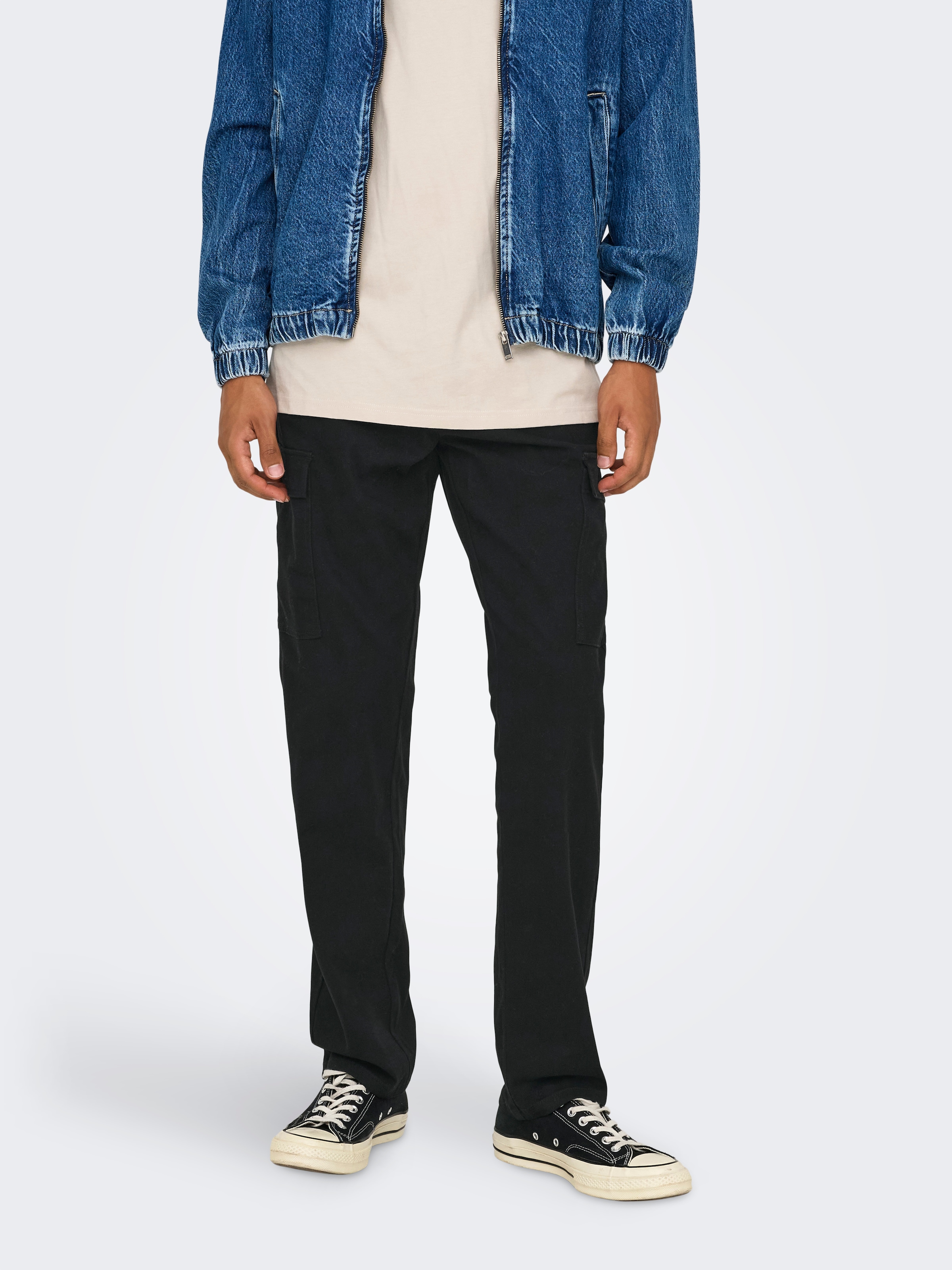 ONLY & SONS Cargohose "ONSNICKY CARGO STRAIGHT 0241 PANT NOOS" günstig online kaufen