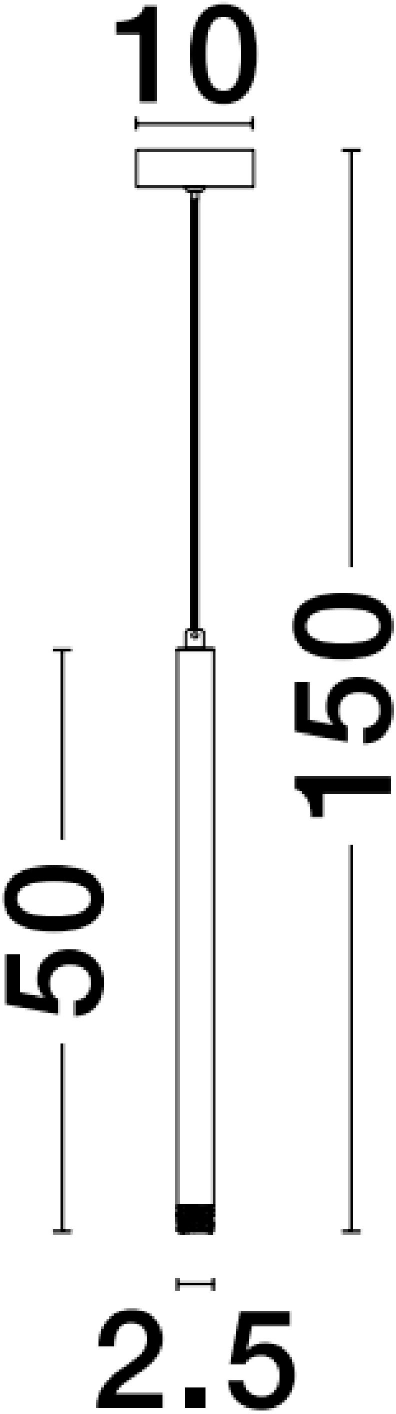 Nova Luce LED-Hängeleuchte »TRIMLE«, 1 flammig, Leuchtmittel LED-Modul | LED fest integriert