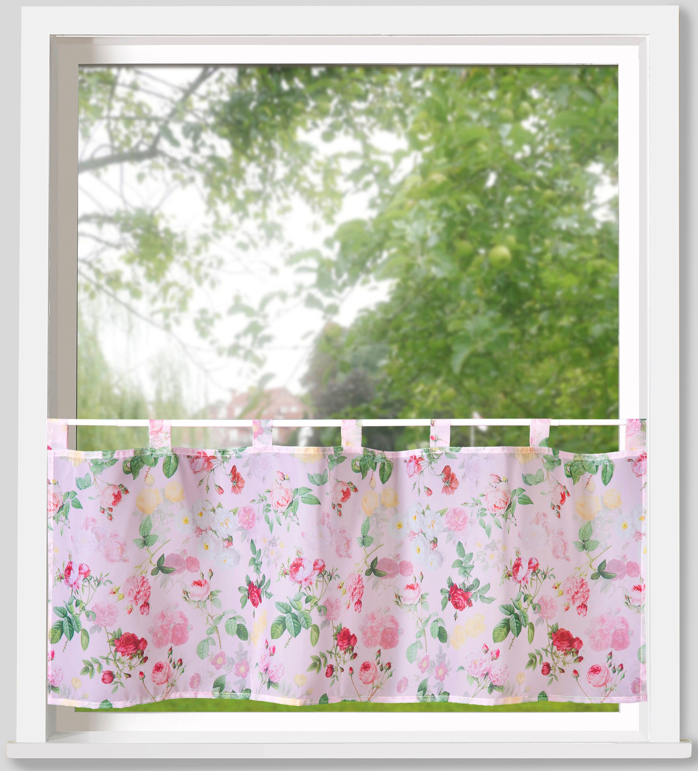 Weckbrodt Scheibengardine "Rosalie" Schlaufen 1 Stk. tlg. Bistro, Voile, be günstig online kaufen