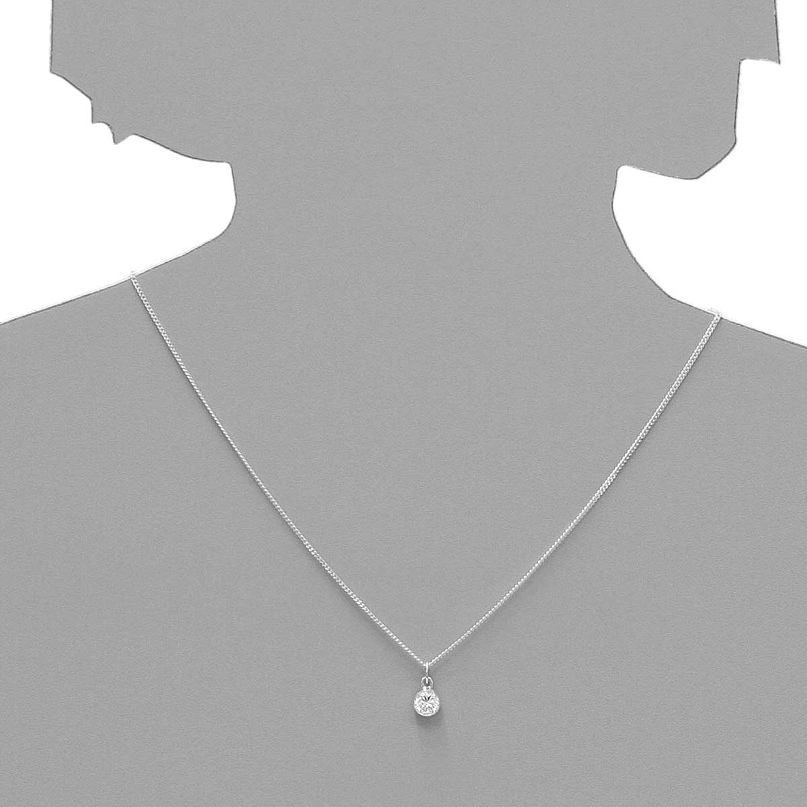Ostsee-Schmuck Classic 6 mm Pendant Silver 925 Size 14 2