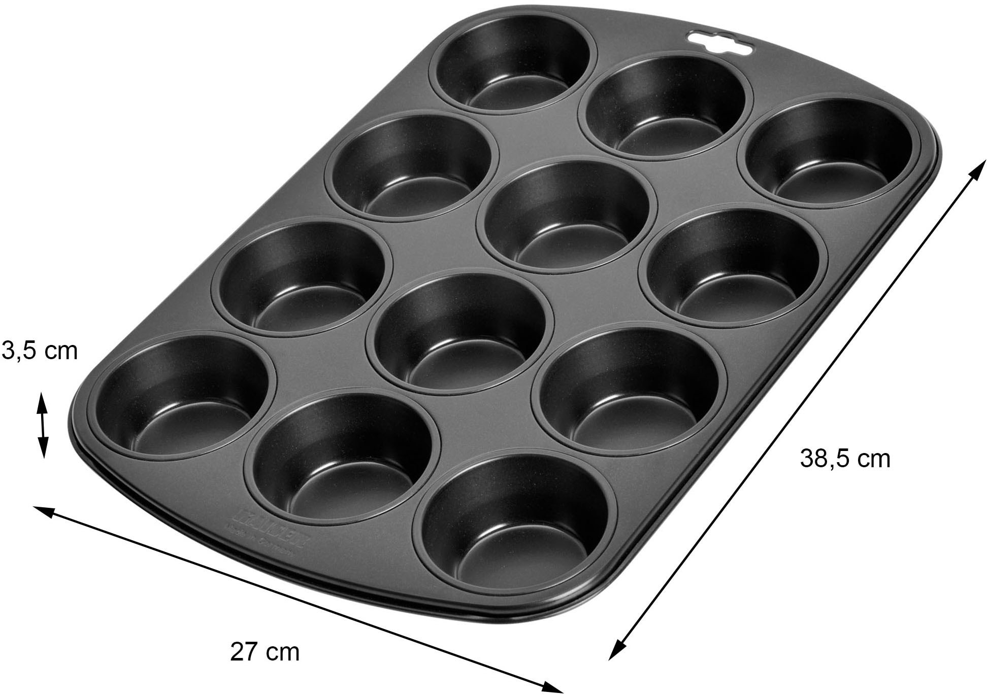 Kaiser Backformen Muffinform »Inspiration« für 12 Muffins oder Cupcakes, Made in Germany