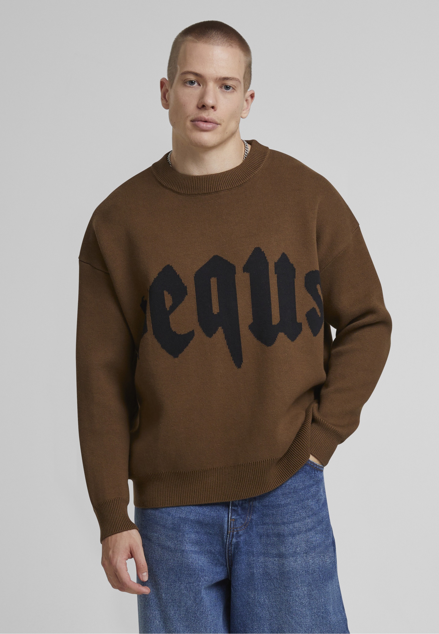 PEQUS Rundhalspullover »PEQUS PEQUS Mythic Knit Sweater« 1 Stk.