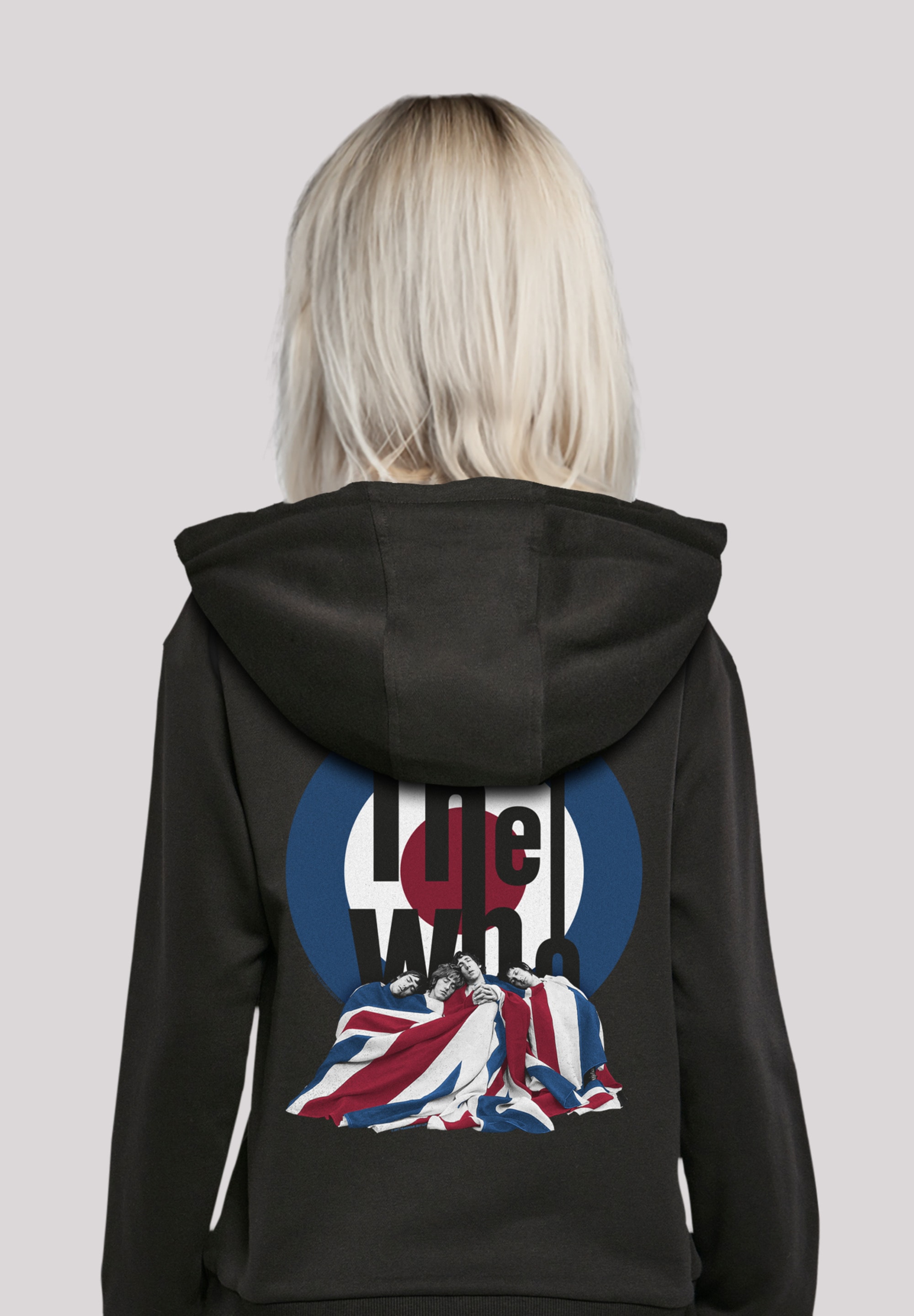 F4NT4STIC Kapuzenpullover "The Who Flag Blanket", Premium Qualität günstig online kaufen