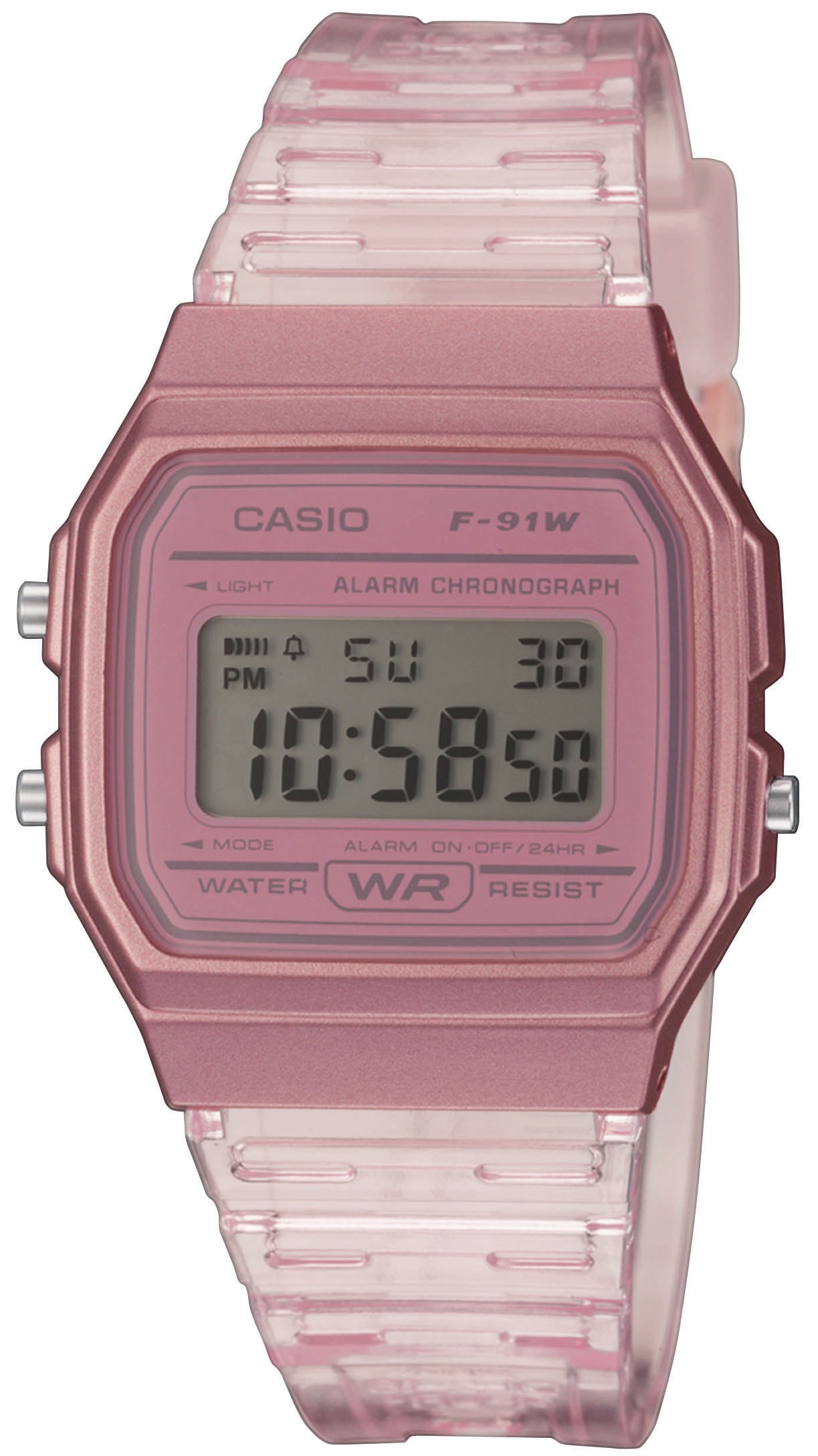 CASIO TIMELESS COLLECTION Chronograph »F-91WS-4EF« Quarzuhr Armb...