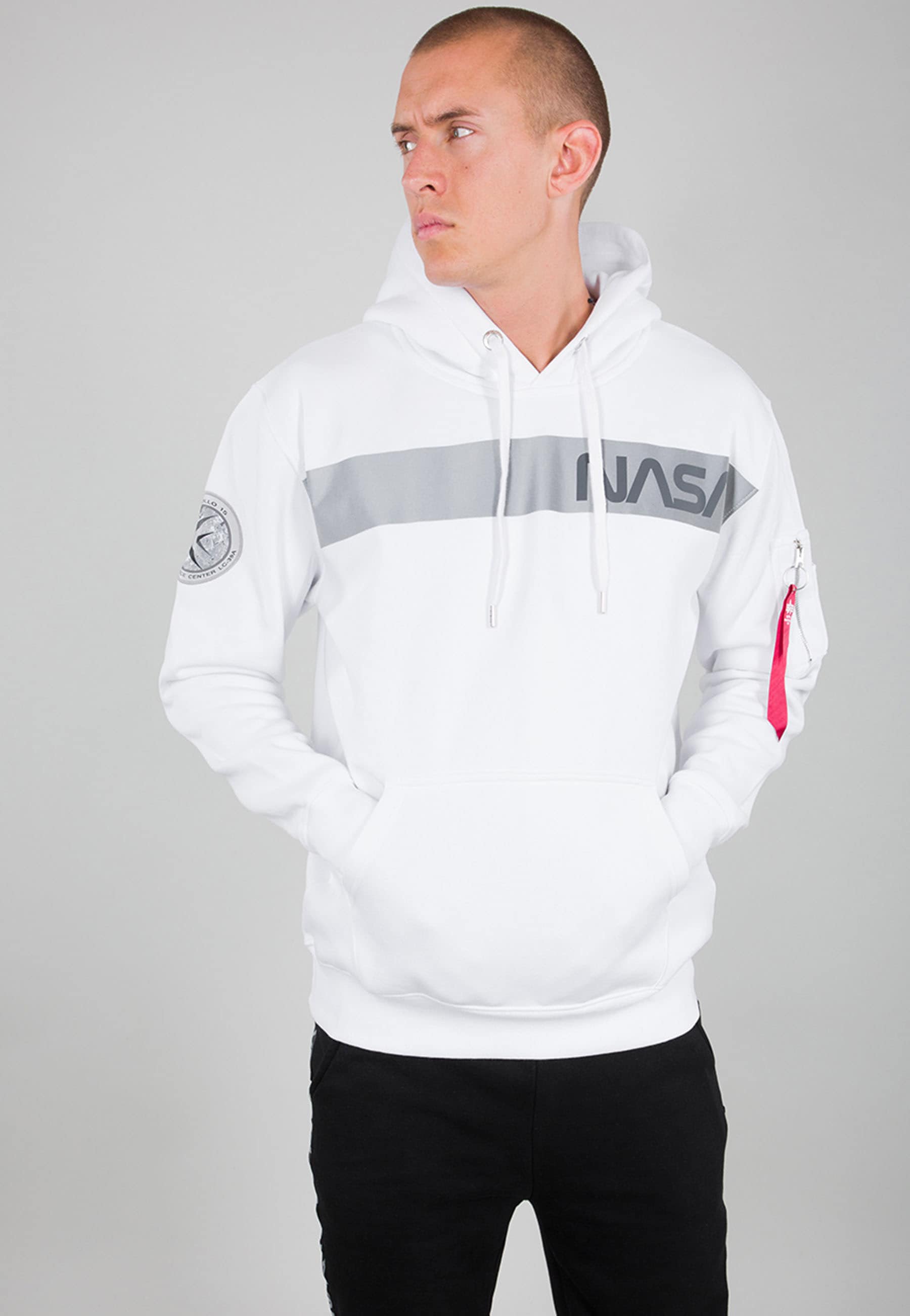 Alpha Industries Hoodie "Alpha Industries Men - Hoodies NASA RS Hoodie"