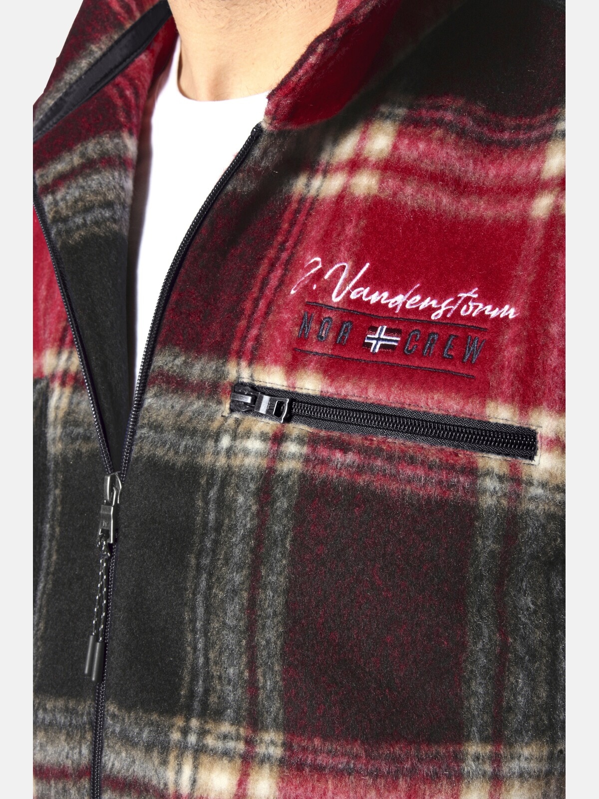 Jan Vanderstorm Fleecejacke »Jacke FINNLEIV«, (1 St.)