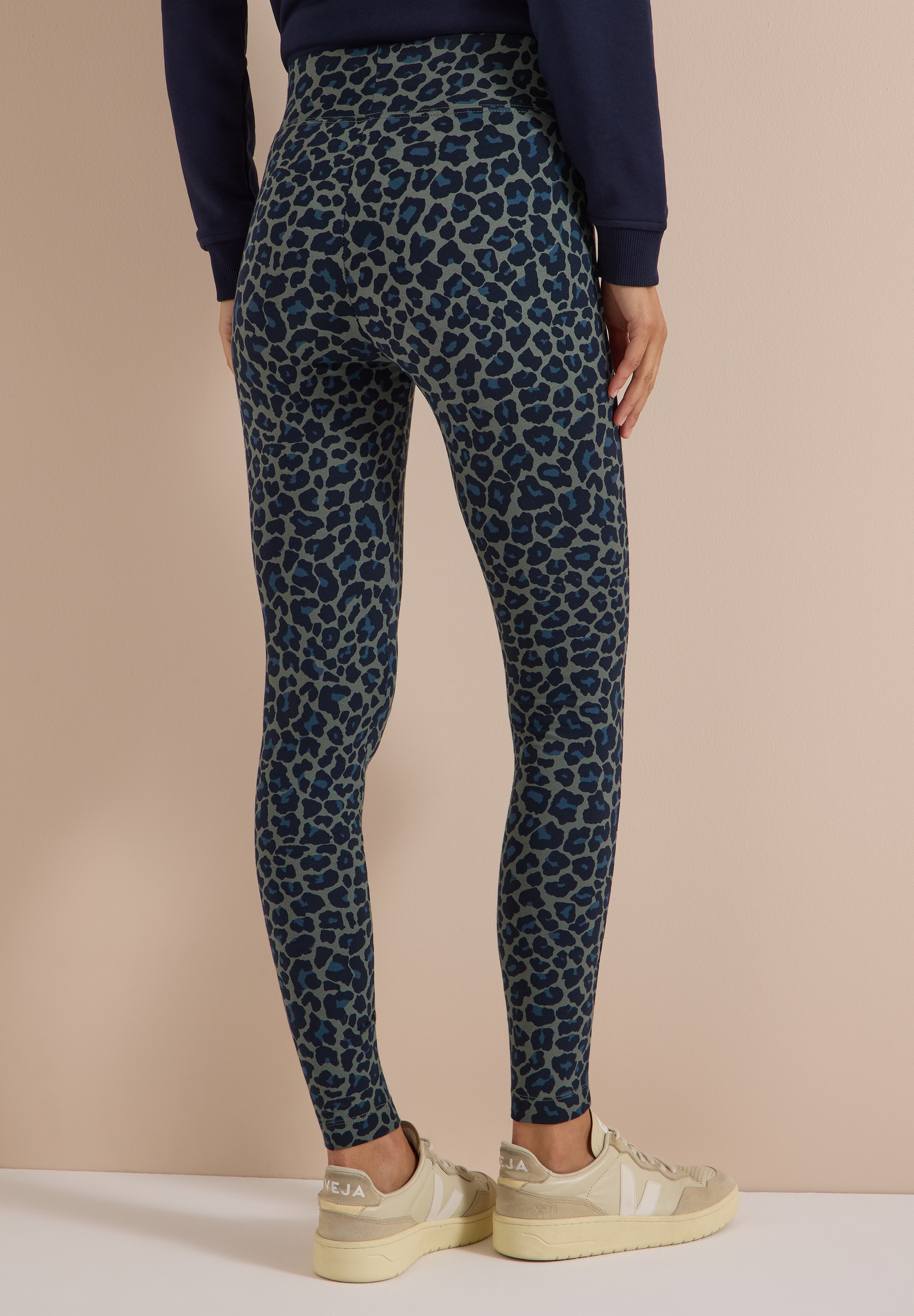 Cecil Leggings  mit Leo-Muster