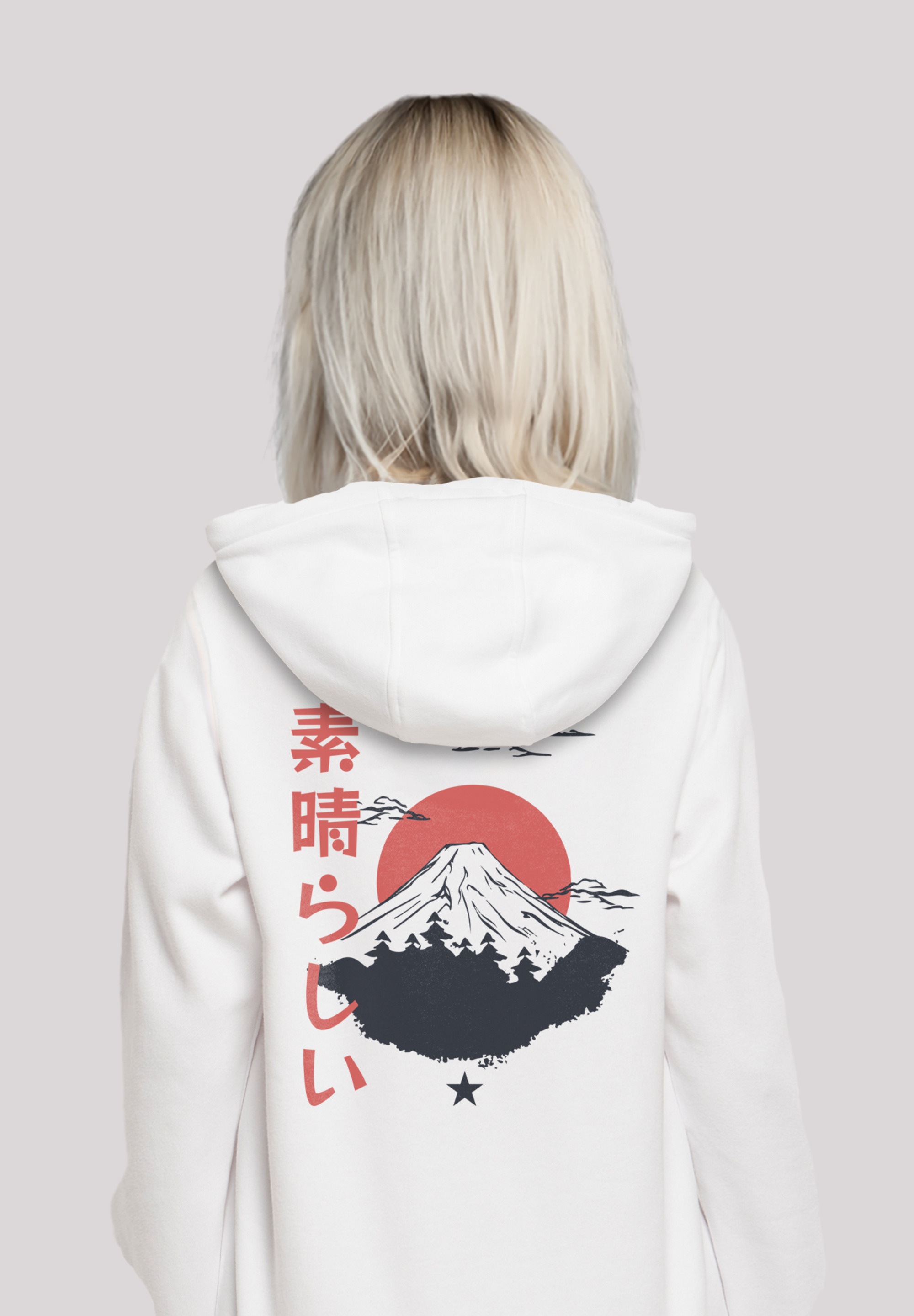 F4NT4STIC Kapuzenpullover "Mount Fuji", Hoodie, Warm, Bequem