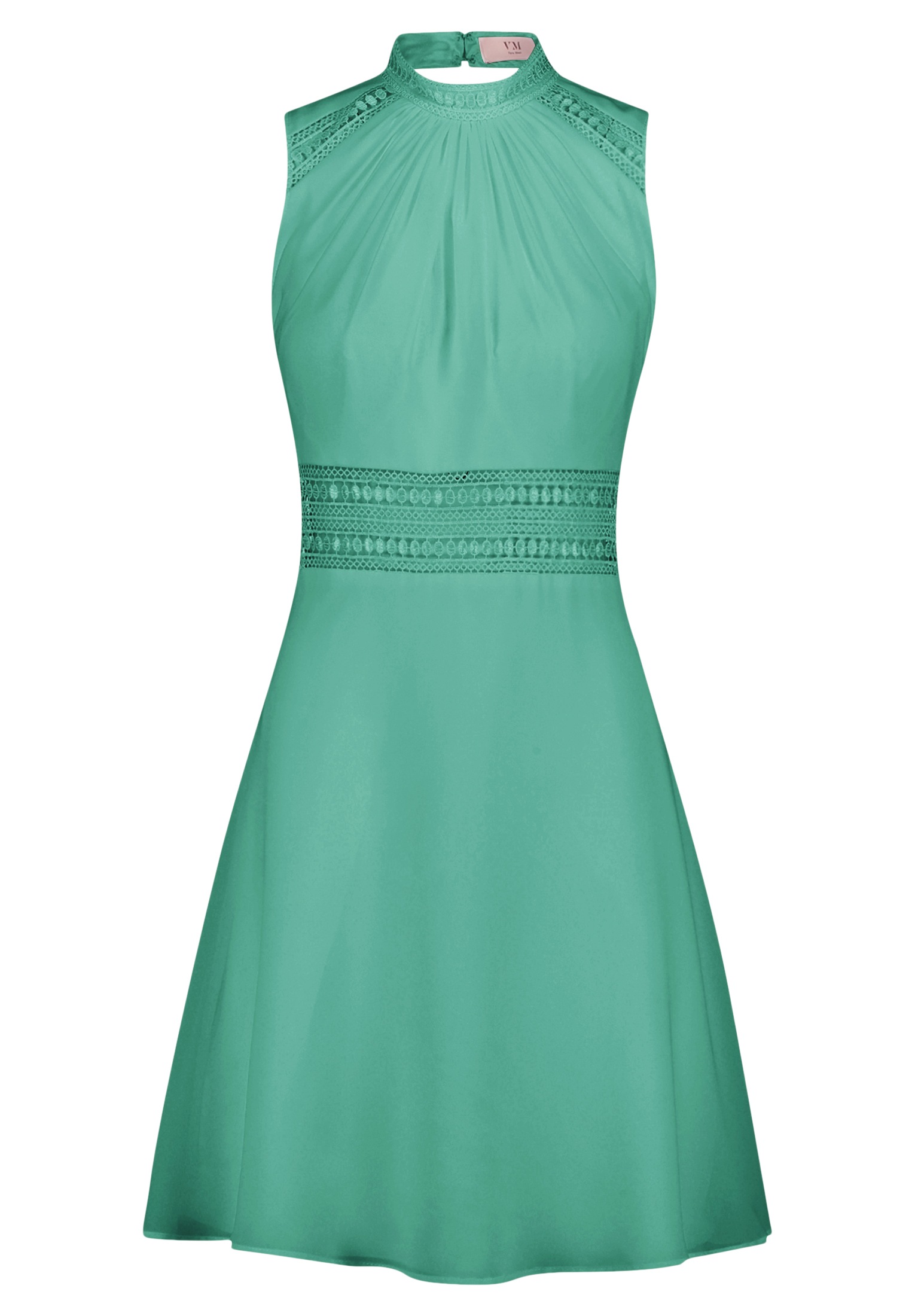 Vera Mont Cocktailkleid »Vera Mont Cocktailkleid mit Spitzeneinsatz«, Aufgesteppte Bänder