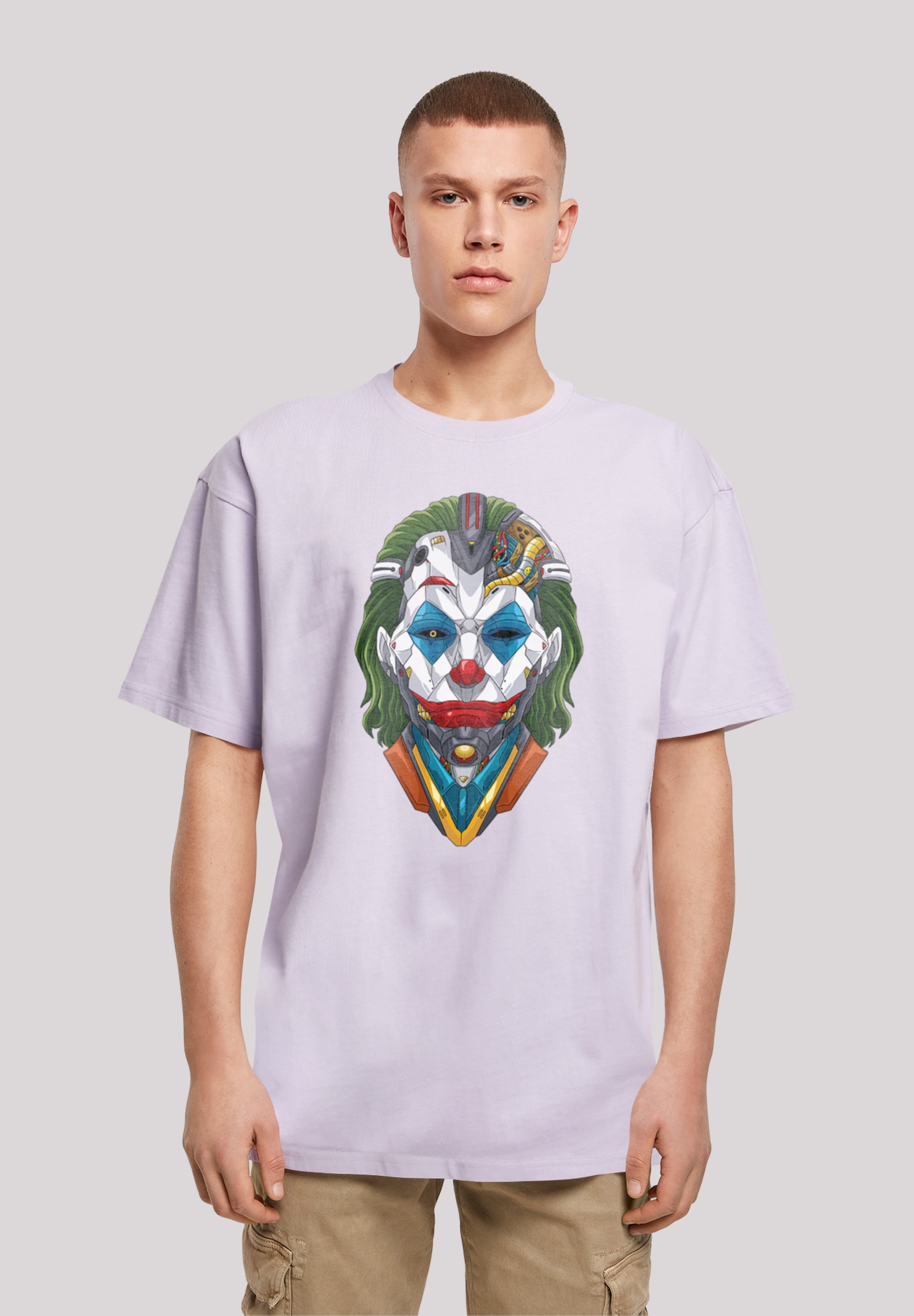 F4NT4STIC T-Shirt "Cyberpunk Joker CYBERPUNK STYLES", Print