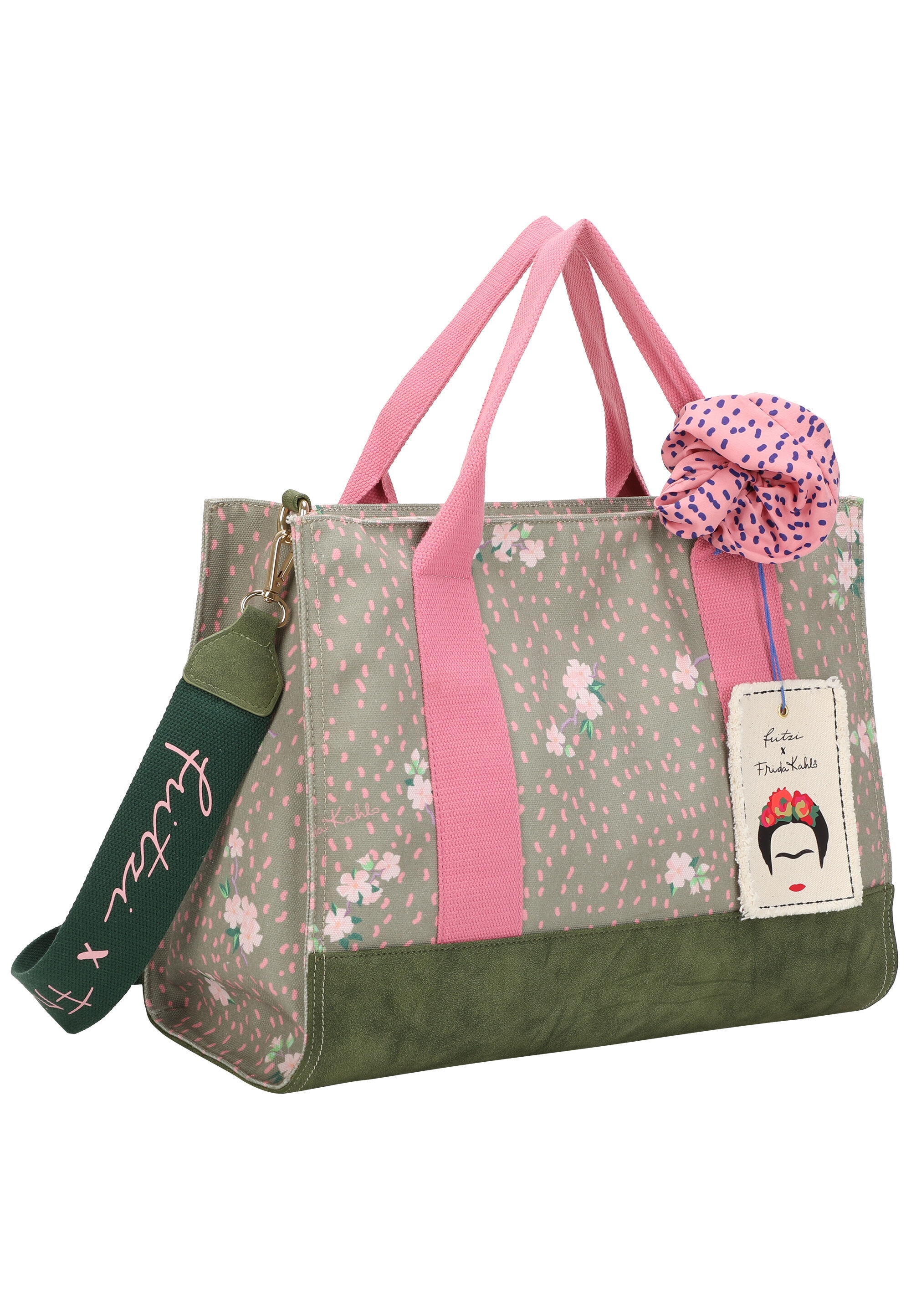 Fritzi aus Preußen Shopper »Fritzi x Frida Kahlo« mit Blumenprint