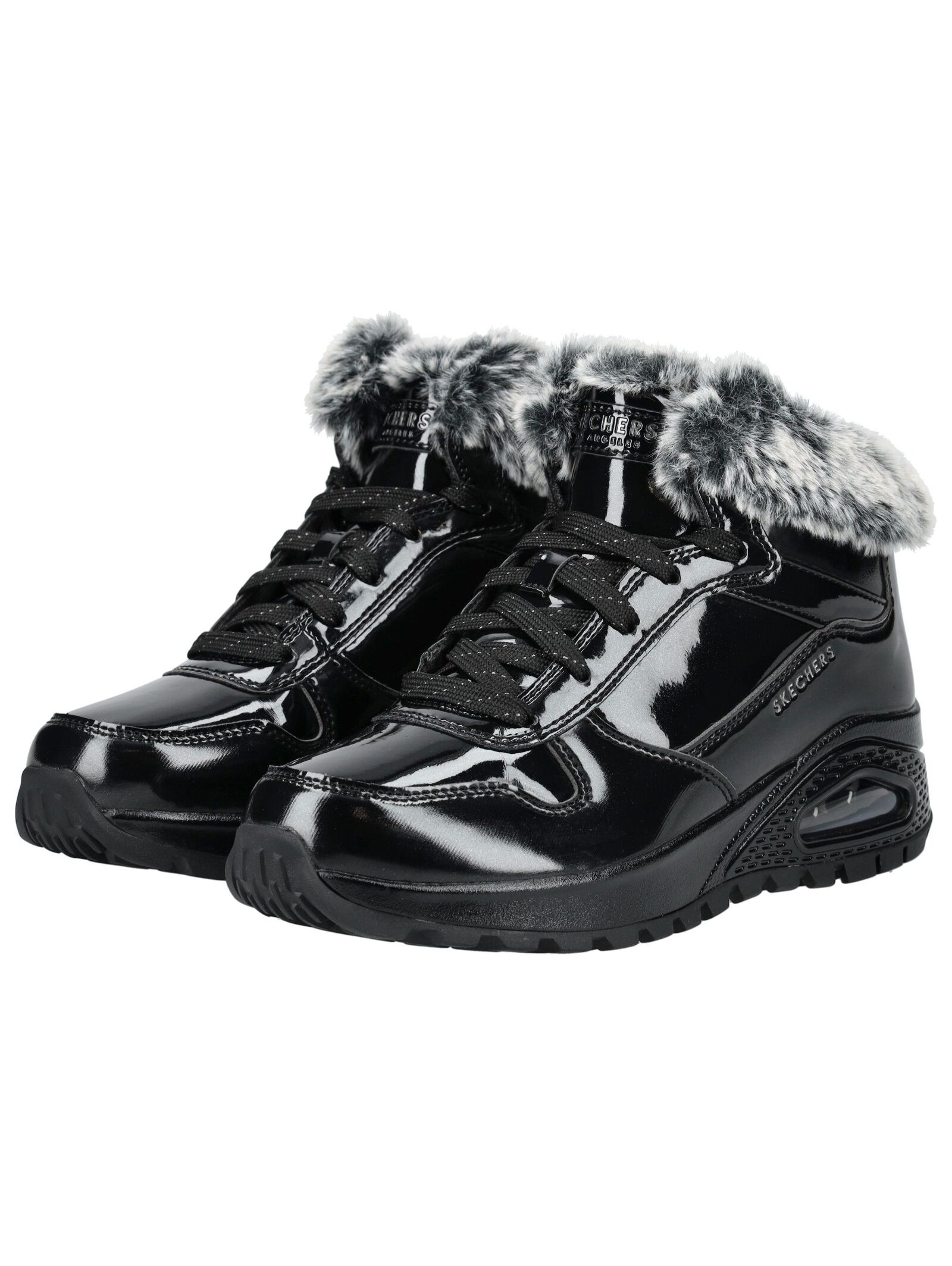 Skechers Schnürstiefelette »Skechers Stiefelette Lederimitat/Textil«