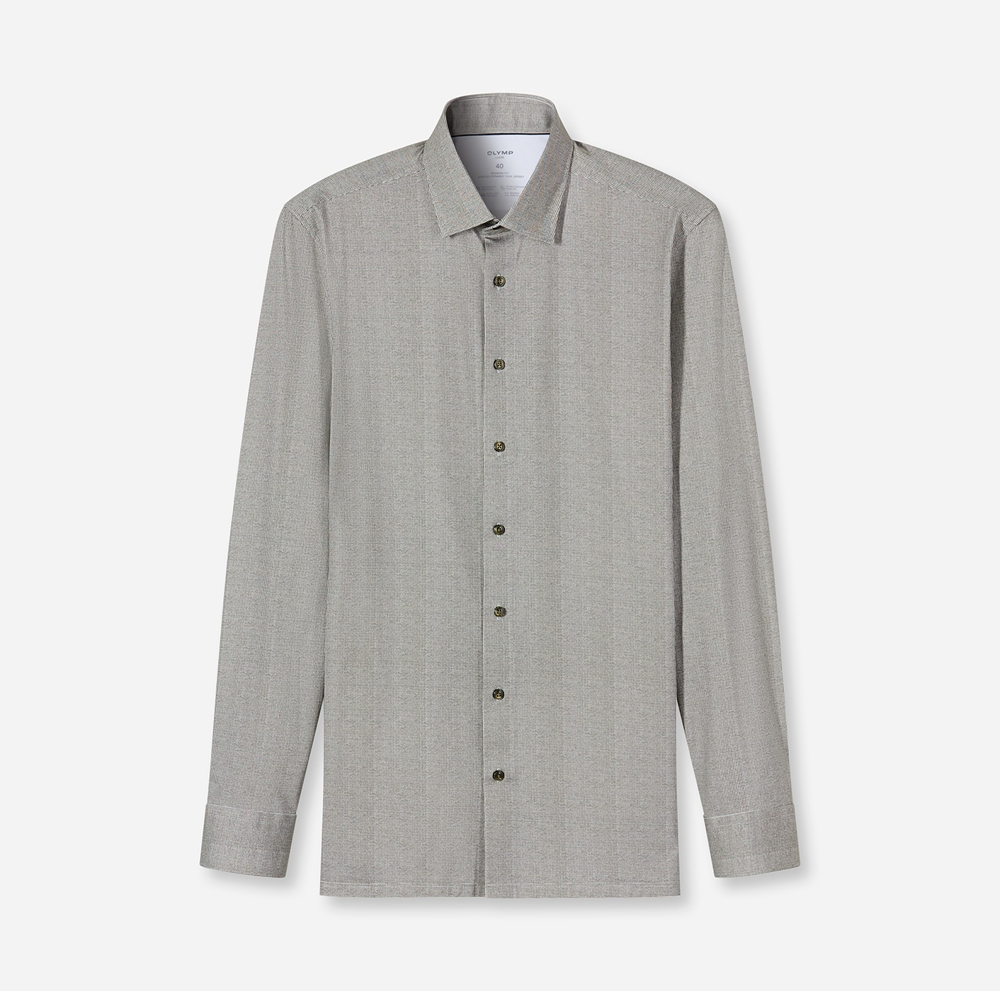 OLYMP Langarmhemd "Luxor 24/Seven" Businesshemd, Jersey, modern fit, New Ke günstig online kaufen