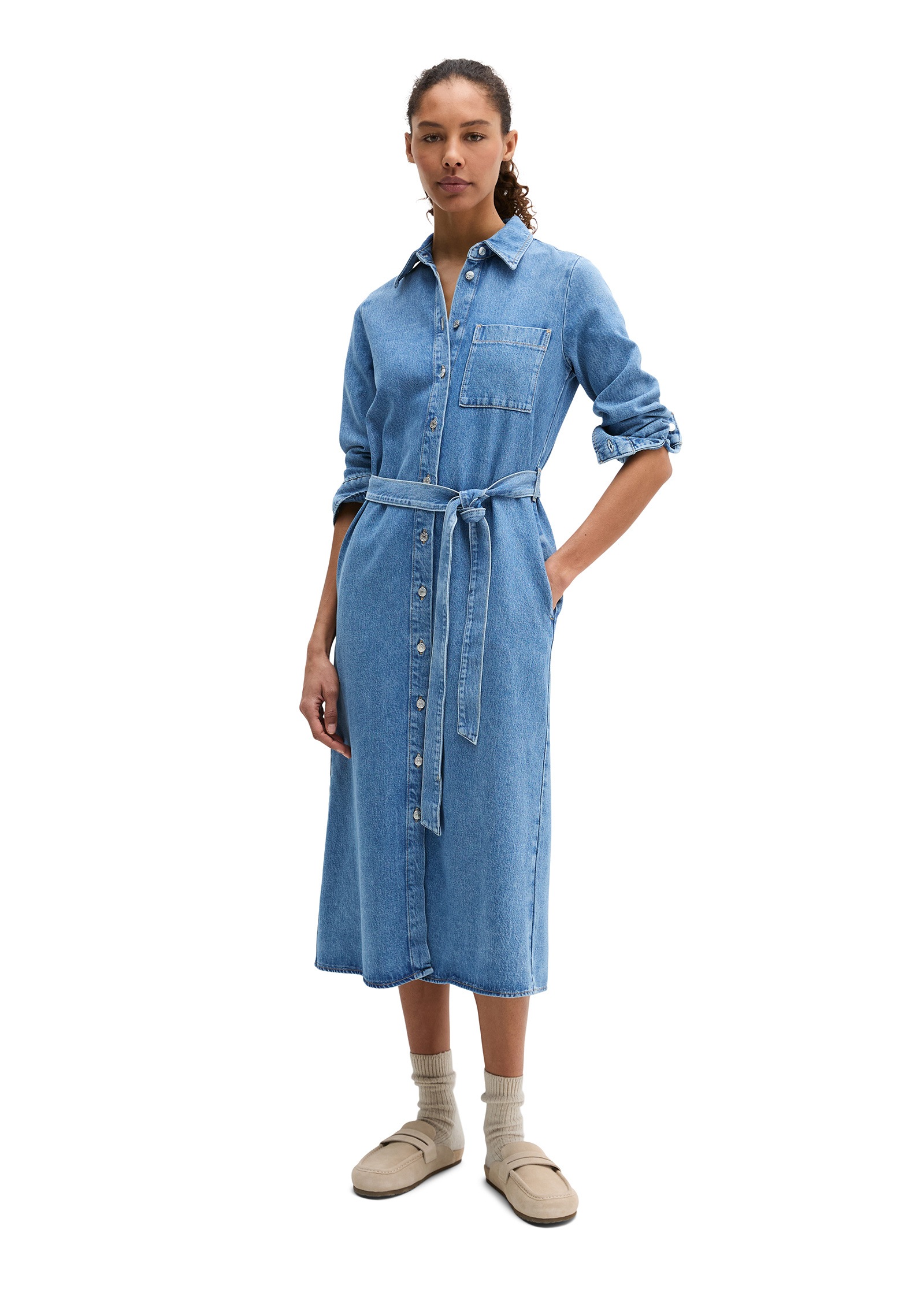 Marc O'Polo Jeanskleid »aus TENCEL™ Lyocell-Mix«