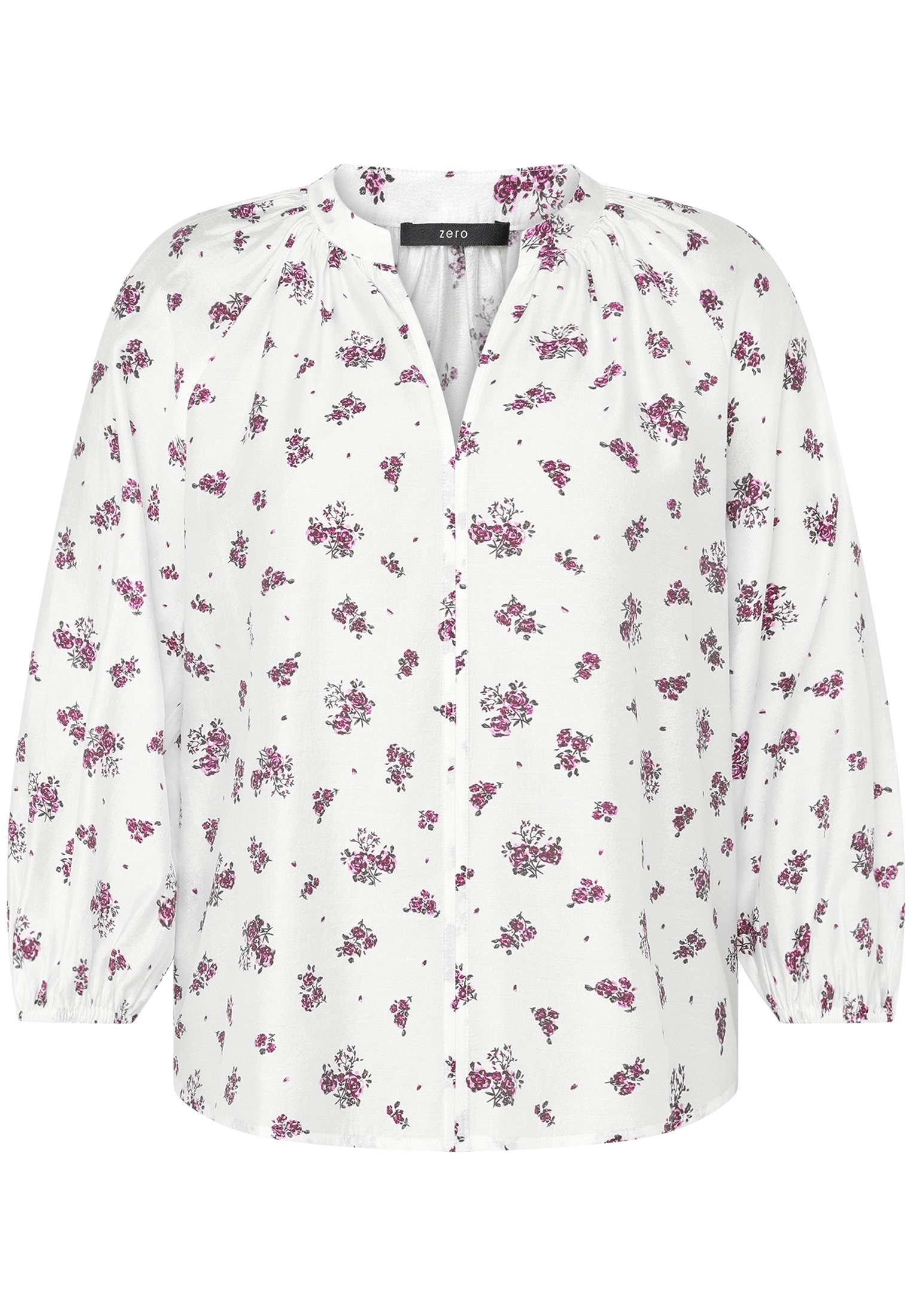 Zero Schlupfbluse »Damen mit Blumen«