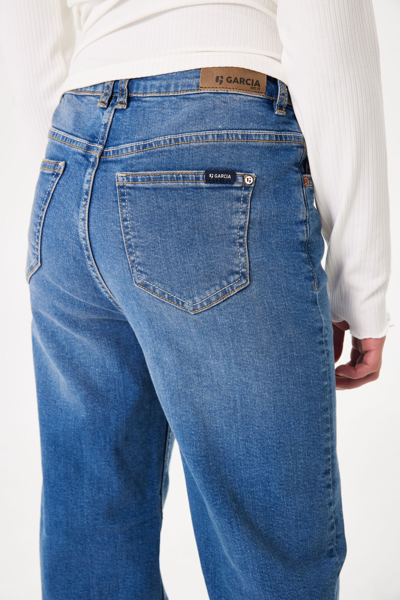 Garcia Straight-Jeans »Ilvy«, for Girls, mit weitem Bein