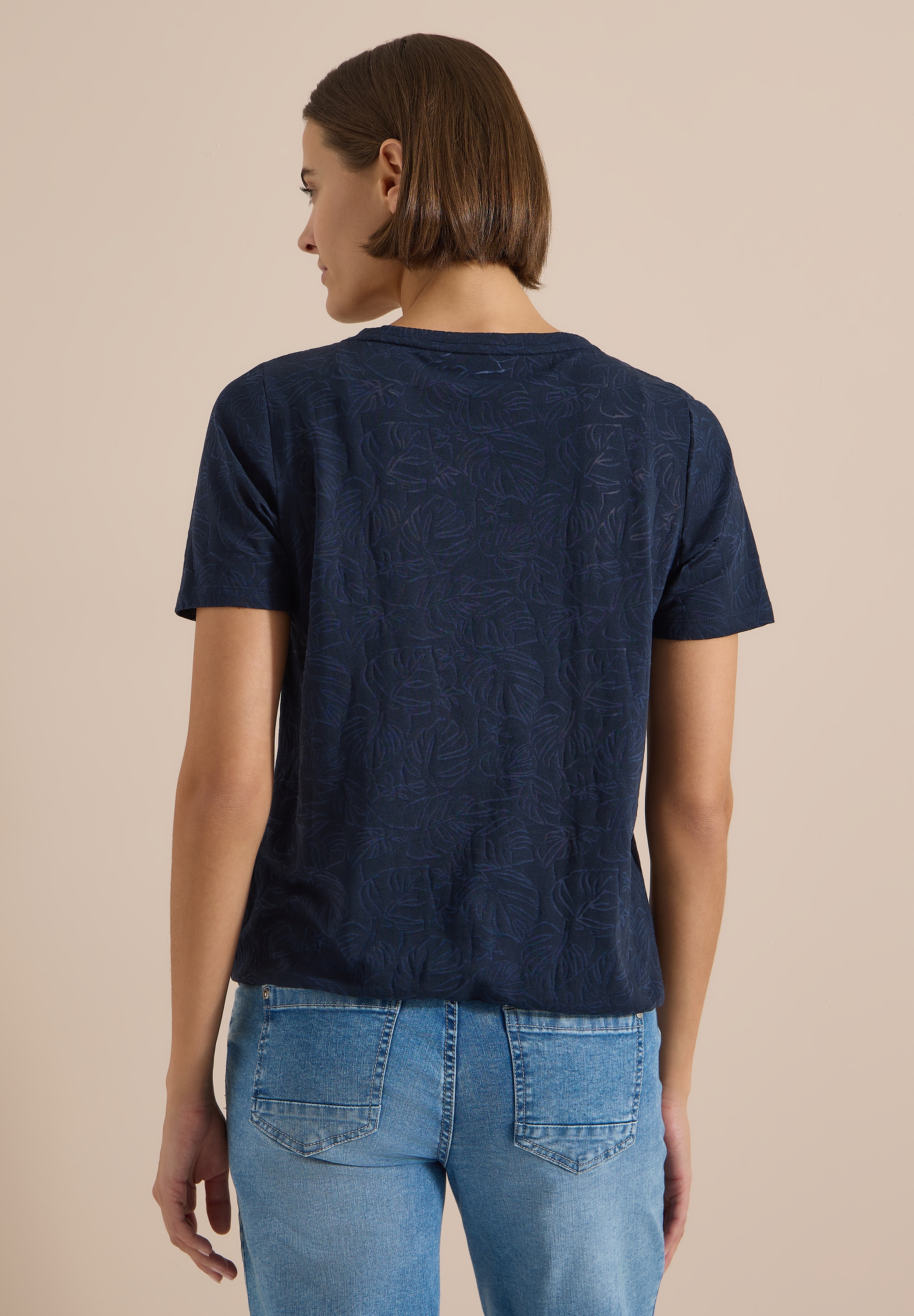 Cecil T-Shirt mit Wording-Print