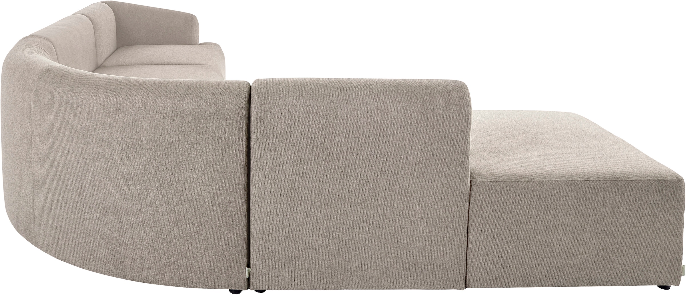 LeGer Home by Lena Gercke Ecksofa »LYZA L-Form links/rechts, Modularsofa, Maße B/T/H: 287/267/74 cm«, als Modul oder separat verwendbar, für individuelle Zusammenstellung