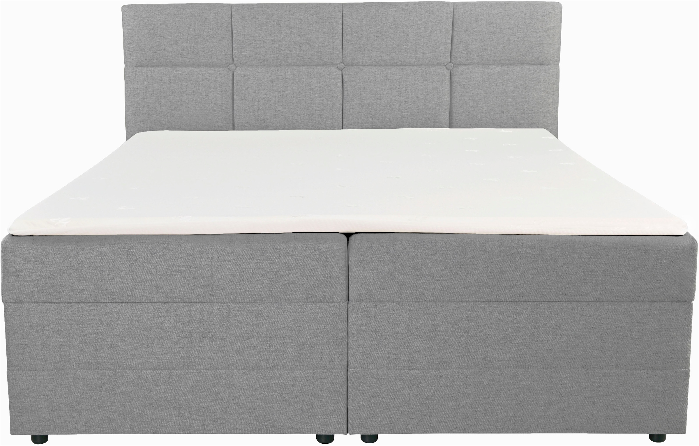 INOSIGN Boxbett »Fillmore inkl. Bettkasten, Liegefläche 180x200 cm, in Boxspring-Optik«, inkl. Topper, erhältlich in verschiedenen Farben