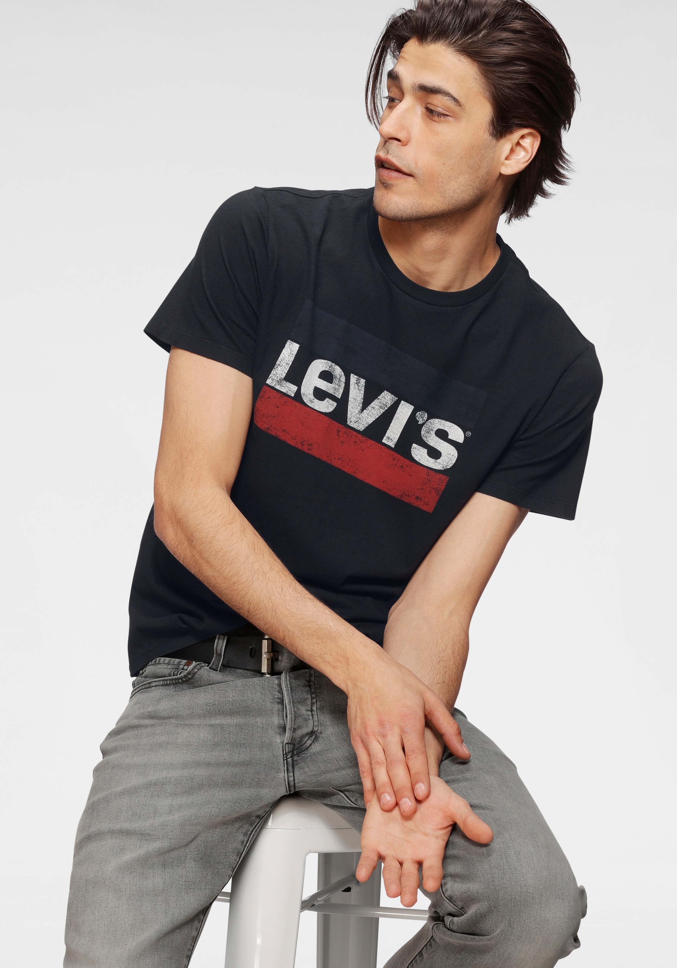 Levi's ® Marškinėliai su großem Logoprint