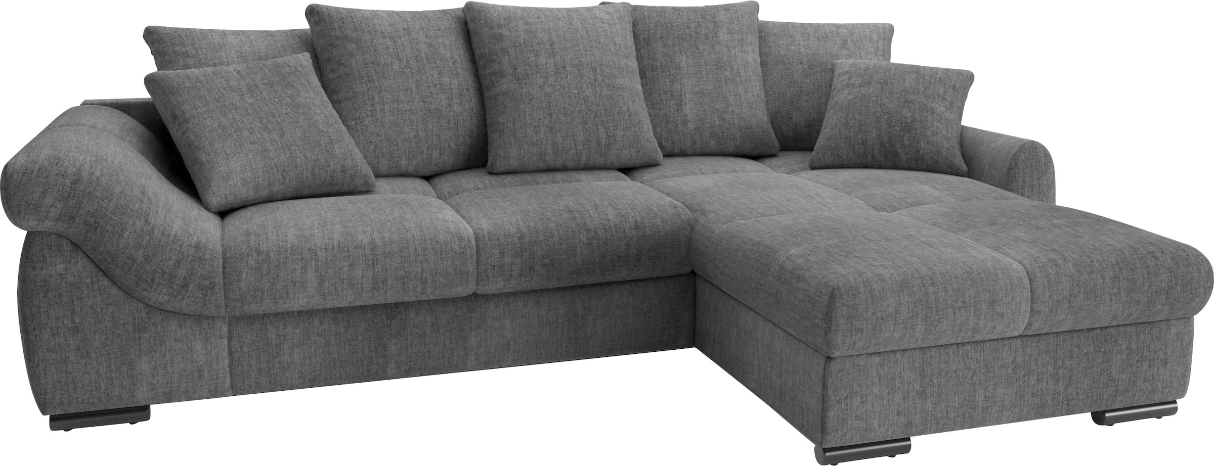 Mr. Couch Ecksofa "Livorno DuraFlex L-Form", inkl. Hochschläfer-Bettauszug, günstig online kaufen