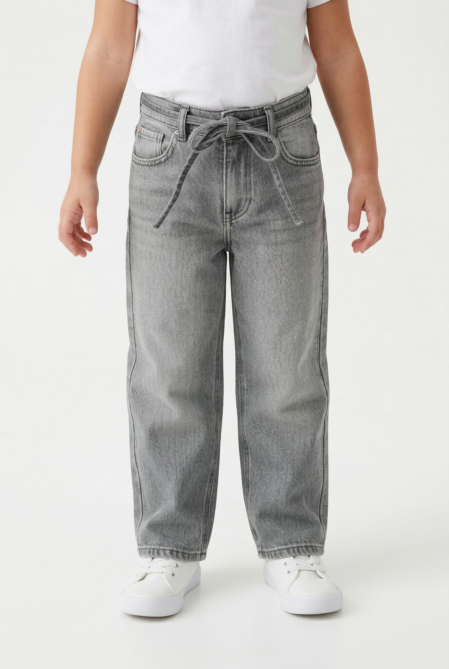 ONLY Koggiana Wide Fit Jeans Grey 140