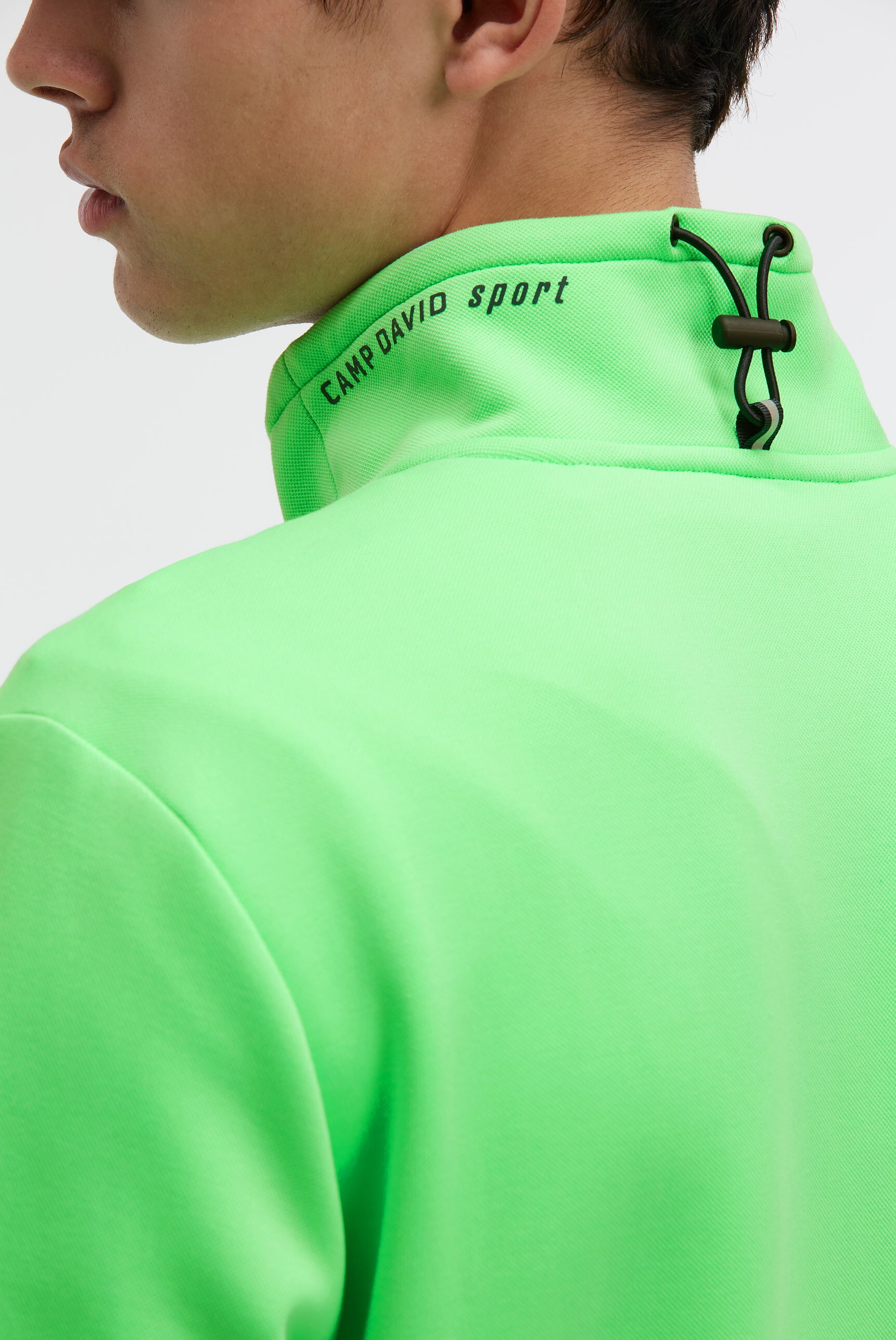 CAMP DAVID Sweatjacke mit Reißverschlusstaschen