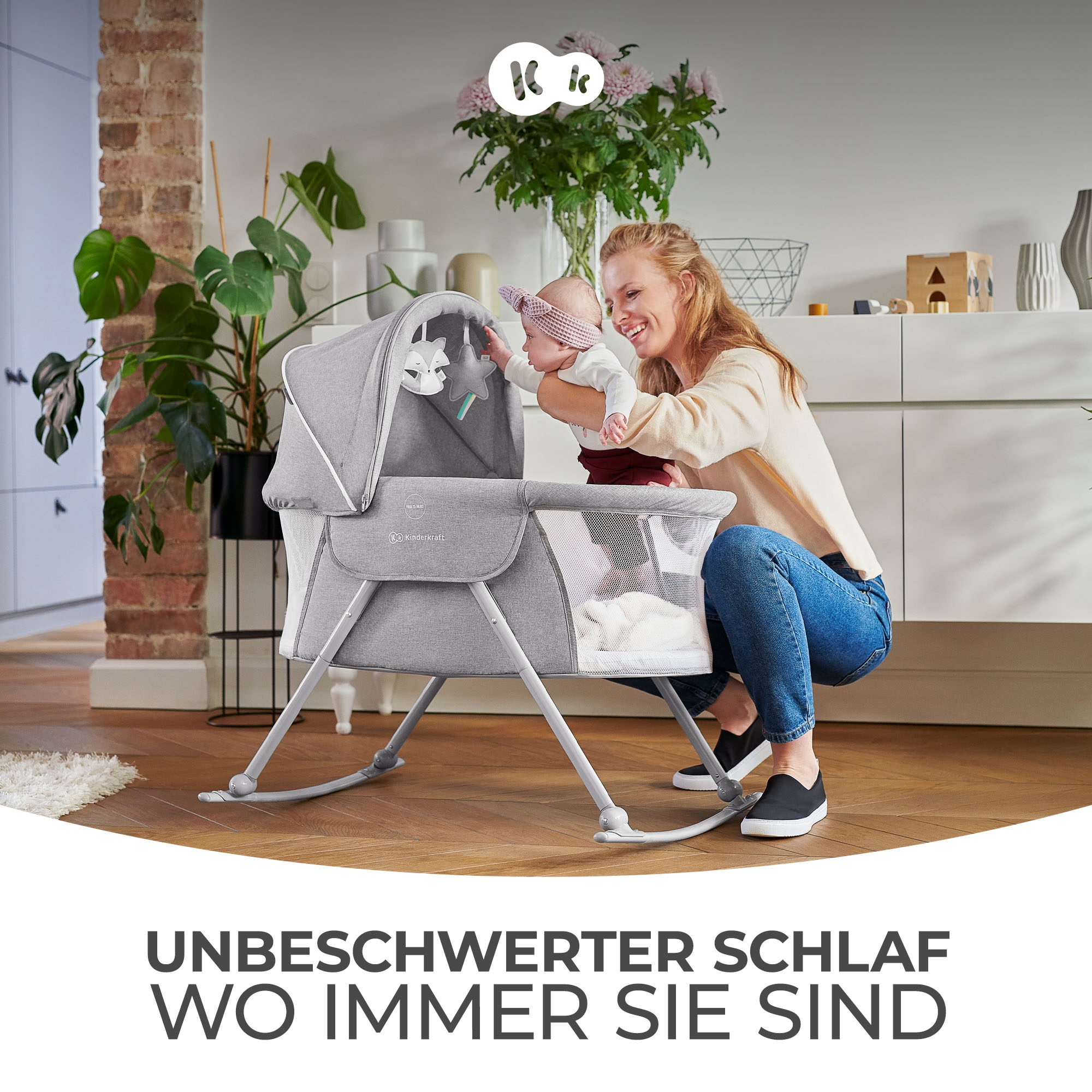 Kinderkraft Baby-Reisebett »LOVI«