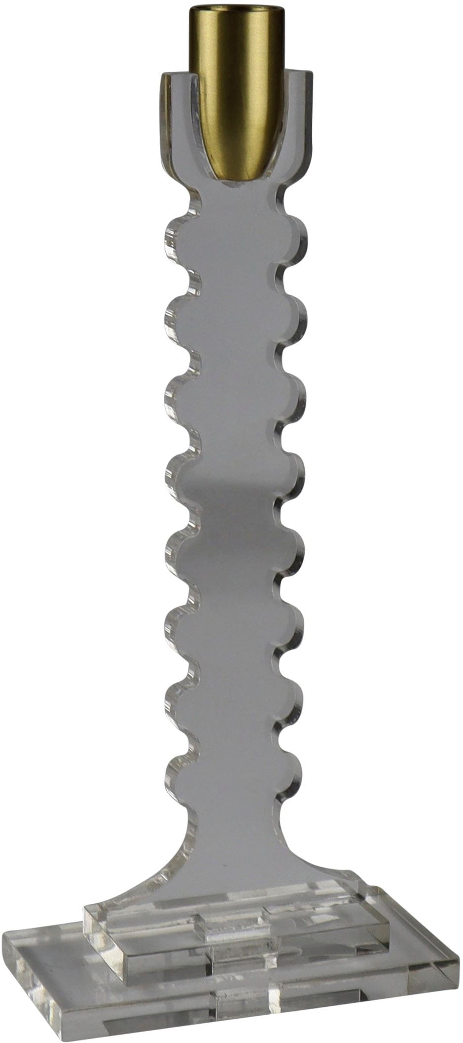 AM Design Kerzenleuchter "Stabkerzenhalter aus Acryl" Höhe ca. 27 cm