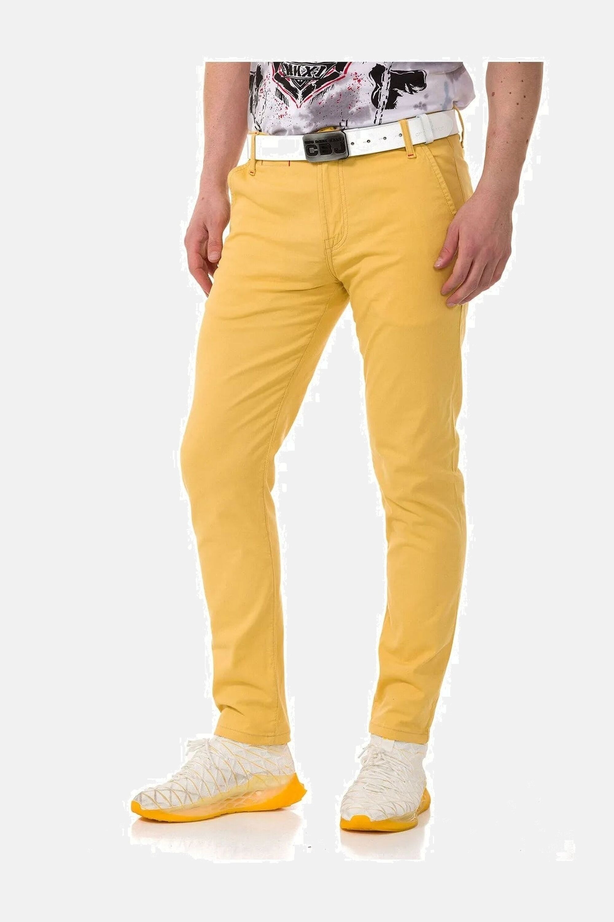 Cipo & Baxx Stoffhose »Hose«, im modischen Slim Fit-Schnitt, CD842