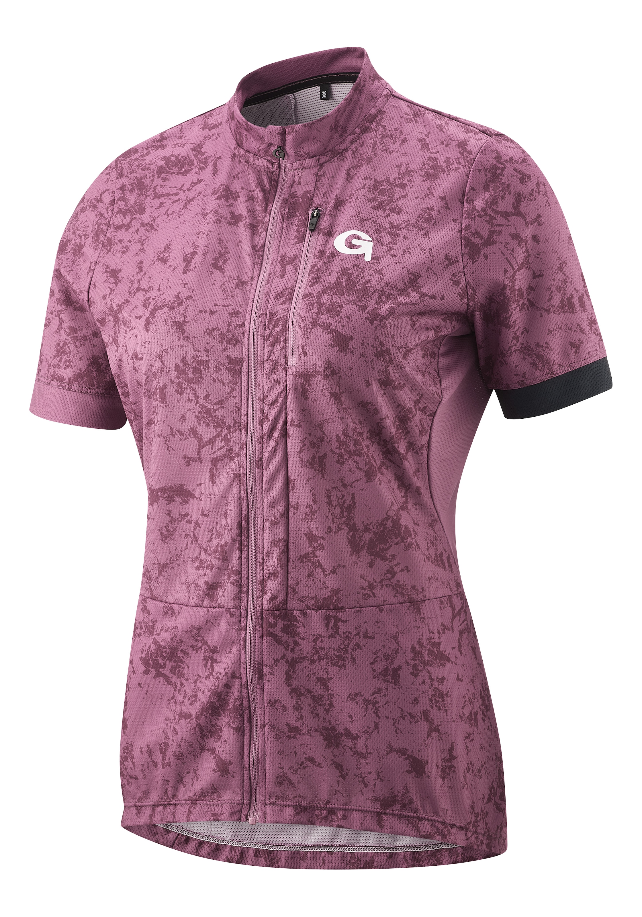 Gonso Radtrikot »PRESOLANA«, Damen Radshirt kurzarm, atmungsaktives Fahrradtrikot mit Rückentasche