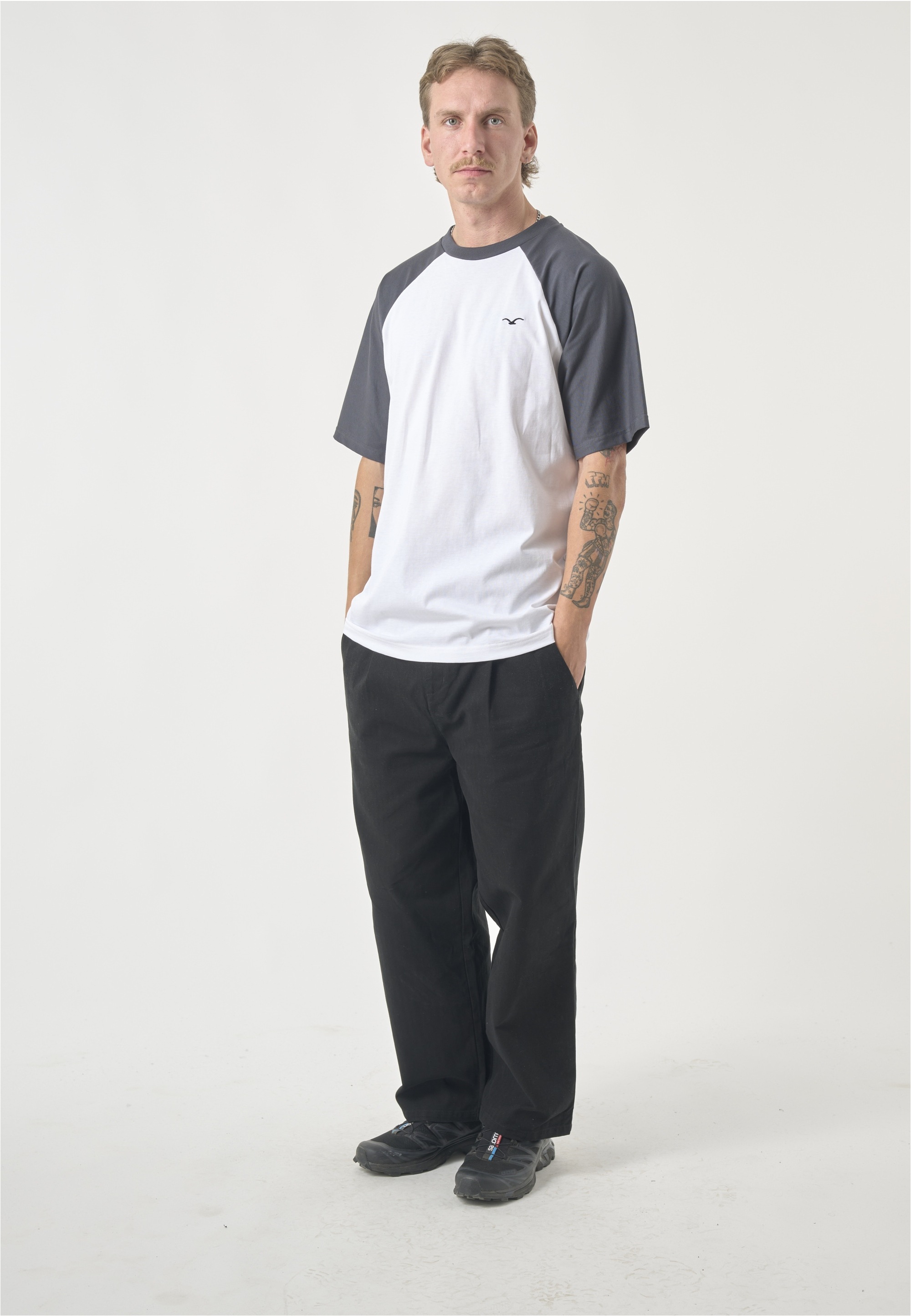 Cleptomanicx T-Shirt »Boxy Tee Ligull College«, in lockerem Design